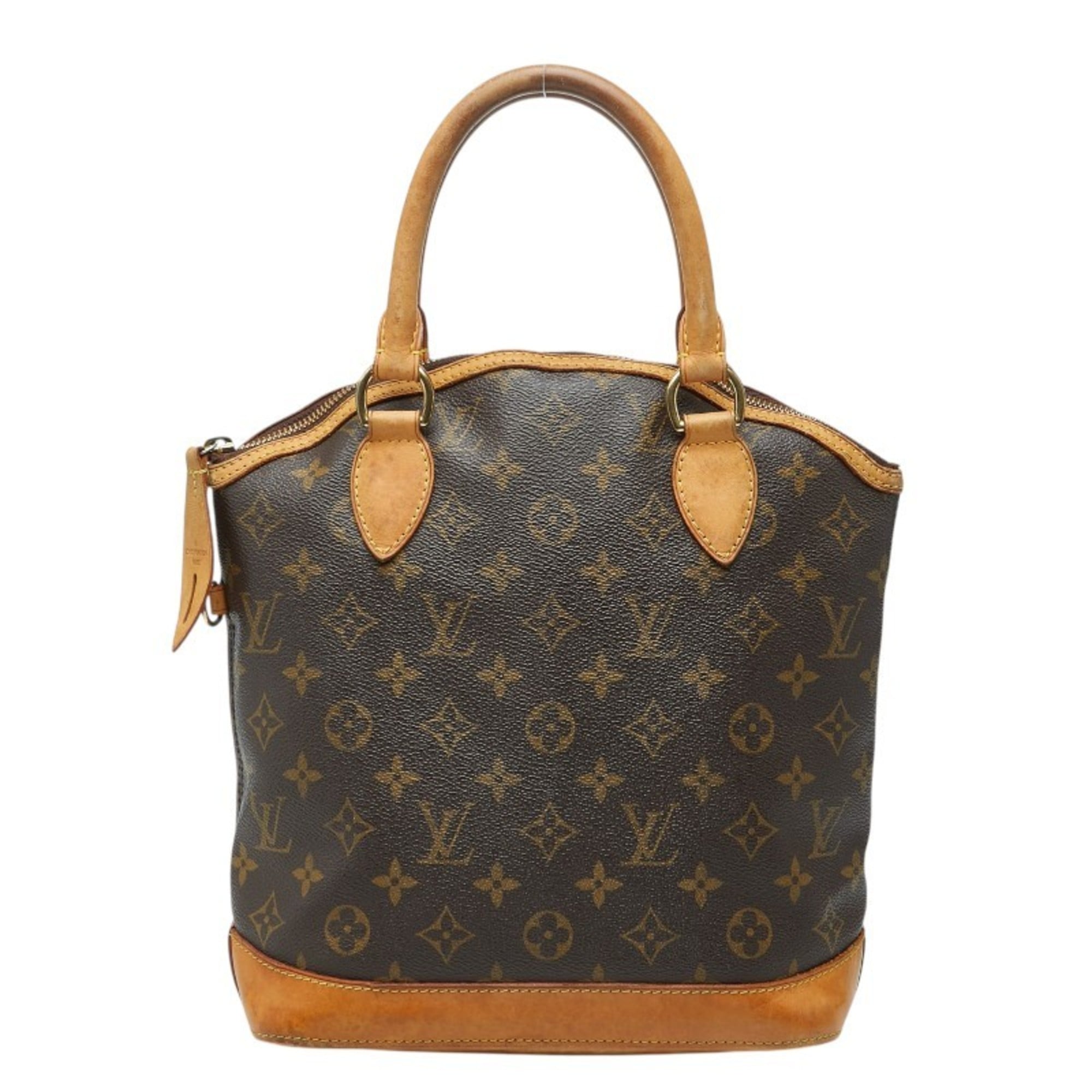 Louis Vuitton Brown Pvc Leather Handbag (Pre-Owned)