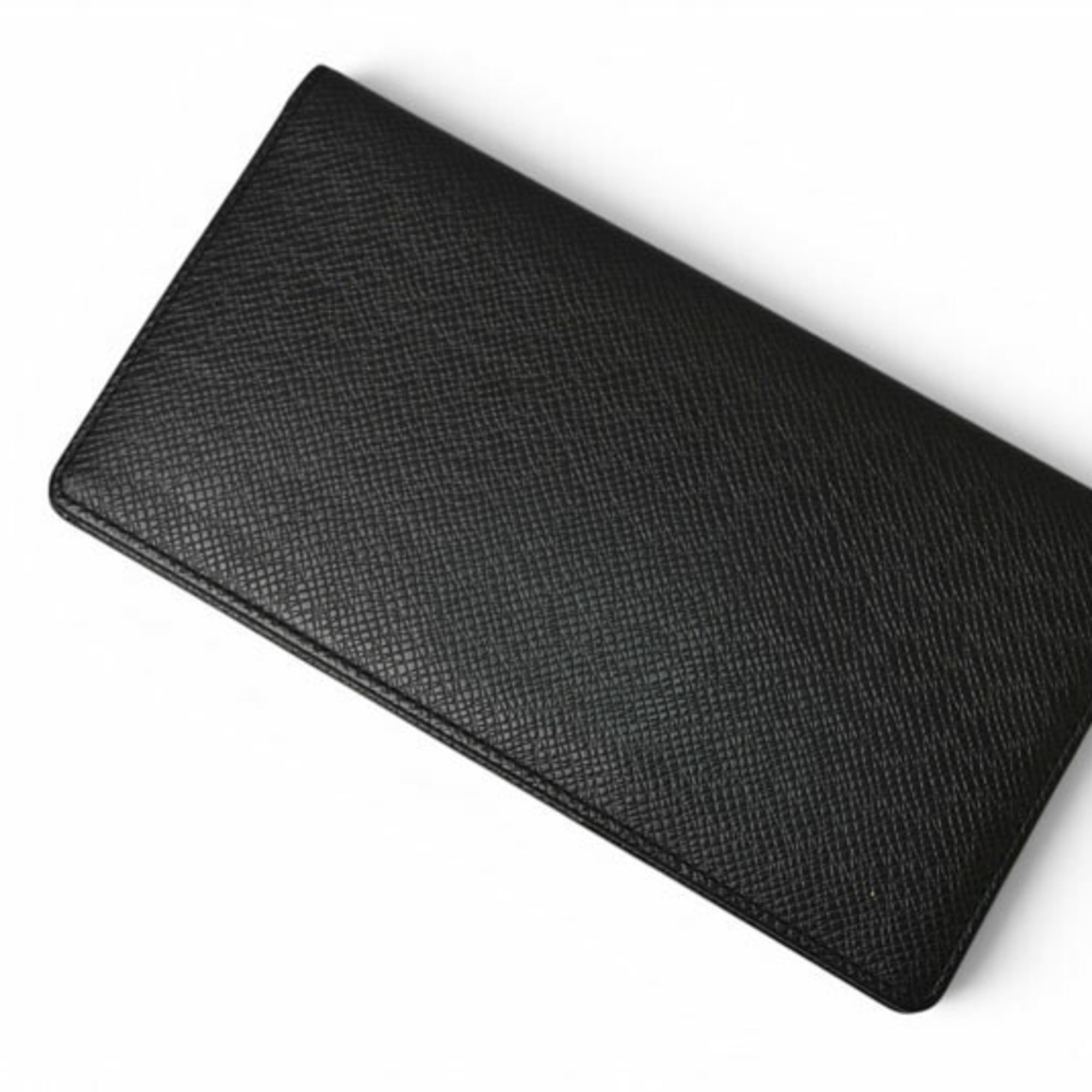Louis Vuitton Ardoise Leather Long Wallet (Bi-Fold) (Pre-Owned)