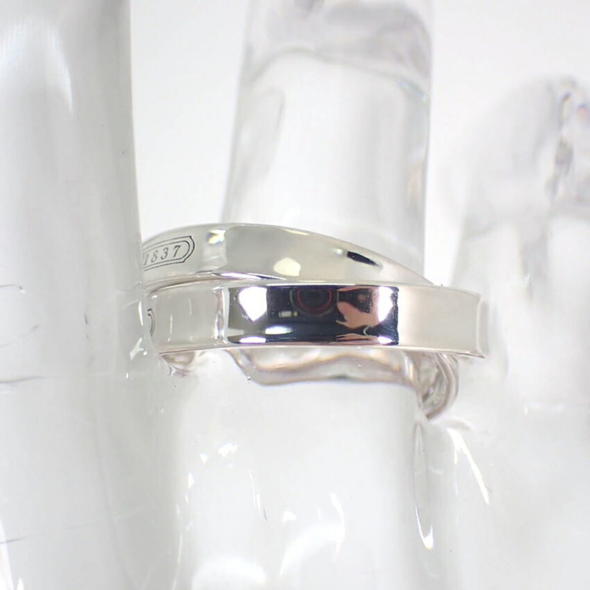Tiffany Silver Sterling Silver 925 Band Ring (Pre-Owned)