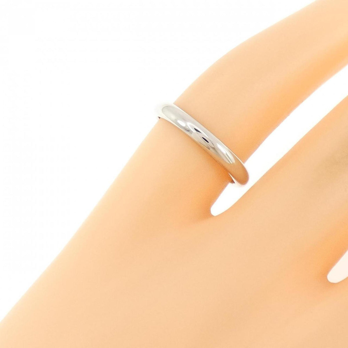 Cartier Platinum 950 Band Ring (Pre-Owned)