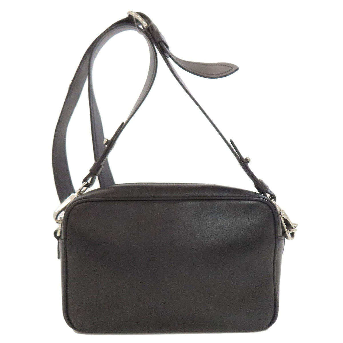 Prada Black Leather Shoulder Bag (Pre-Owned)
