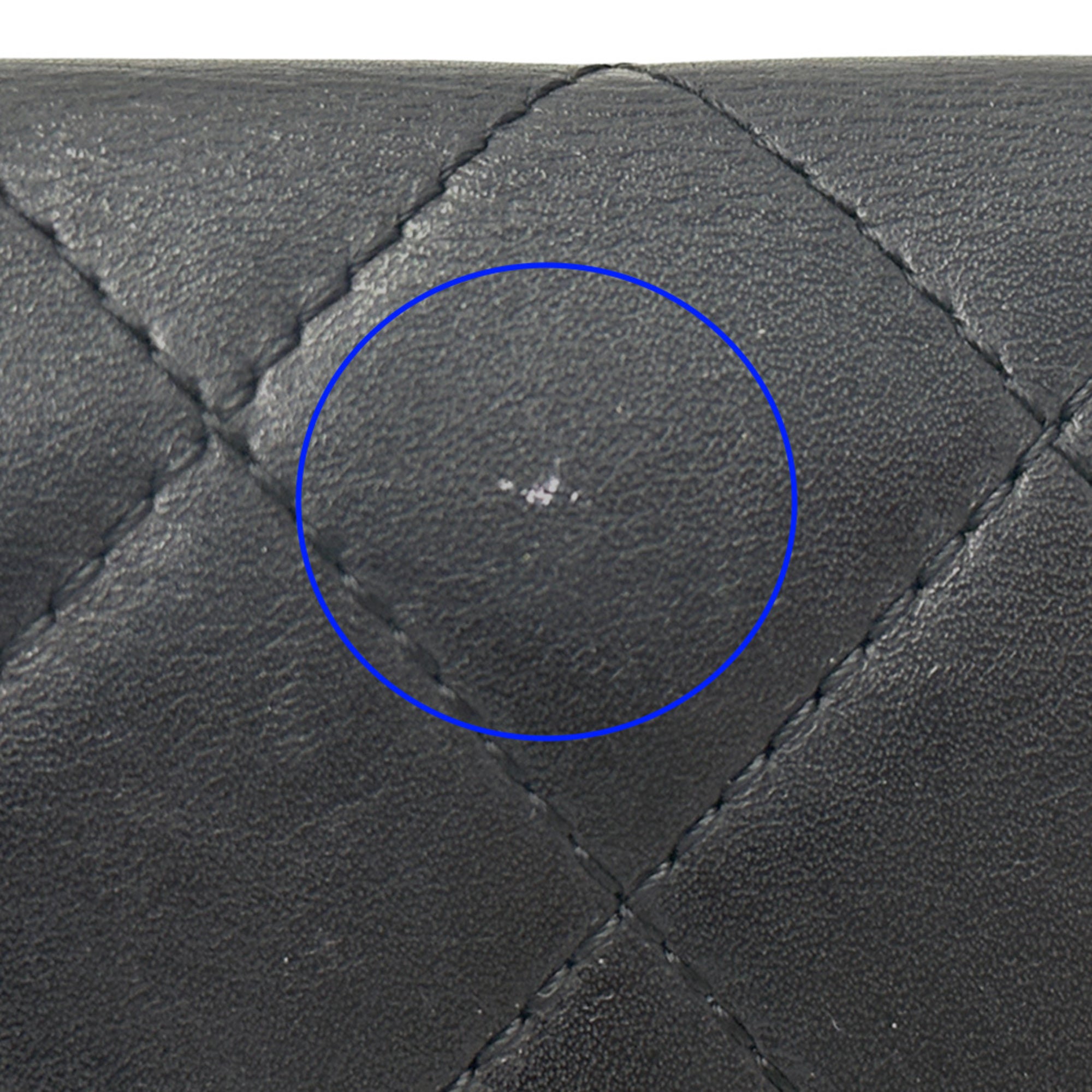 Chanel Black Pink Leather Long Wallet (Bi-Fold) (Pre-Owned)
