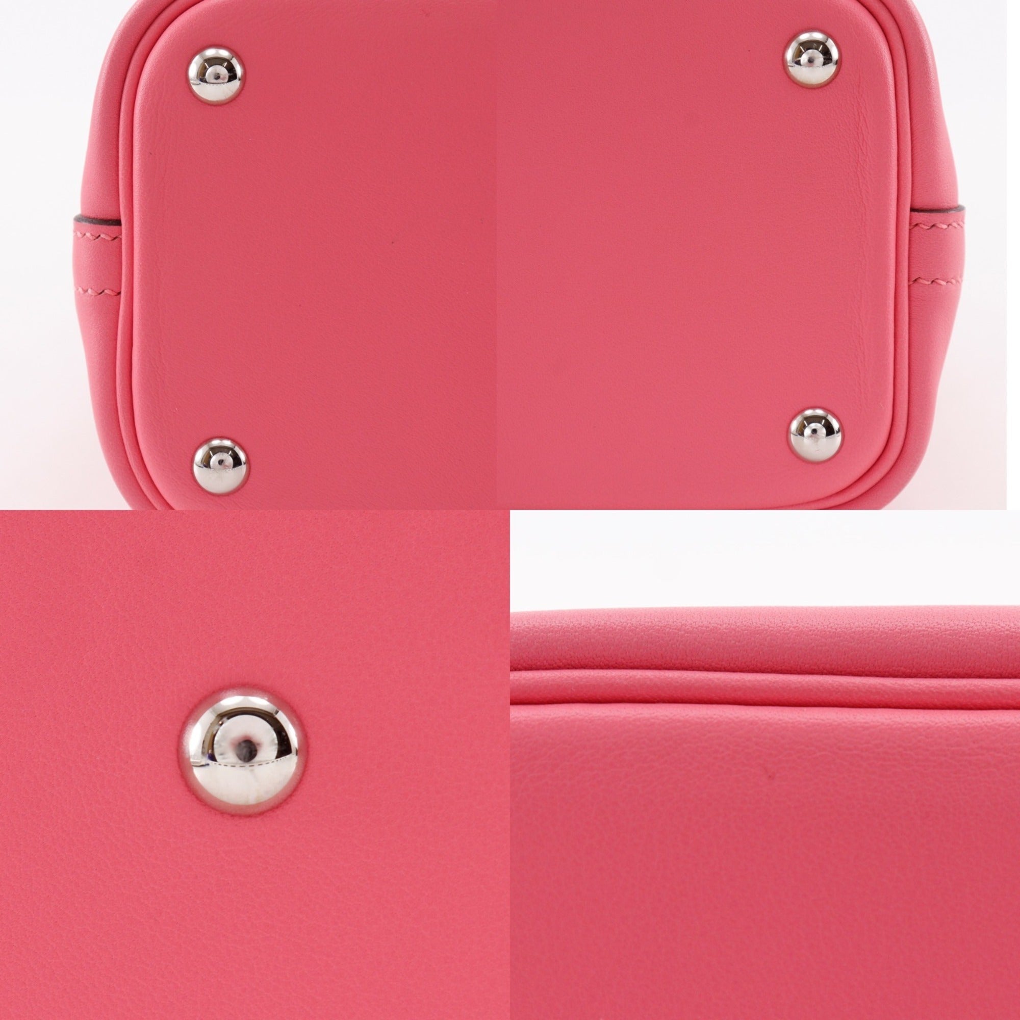 Hermes Pink Swift Leather Handbag (Pre-Owned)