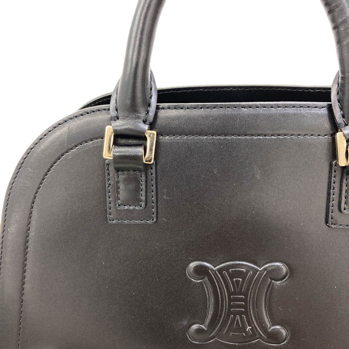 Celine Black Leather Handbag (Pre-Owned)