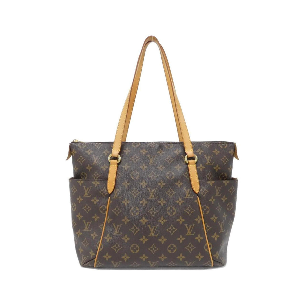 Louis Vuitton Brown Coated Canvas Handbag (Pre-Owned)
