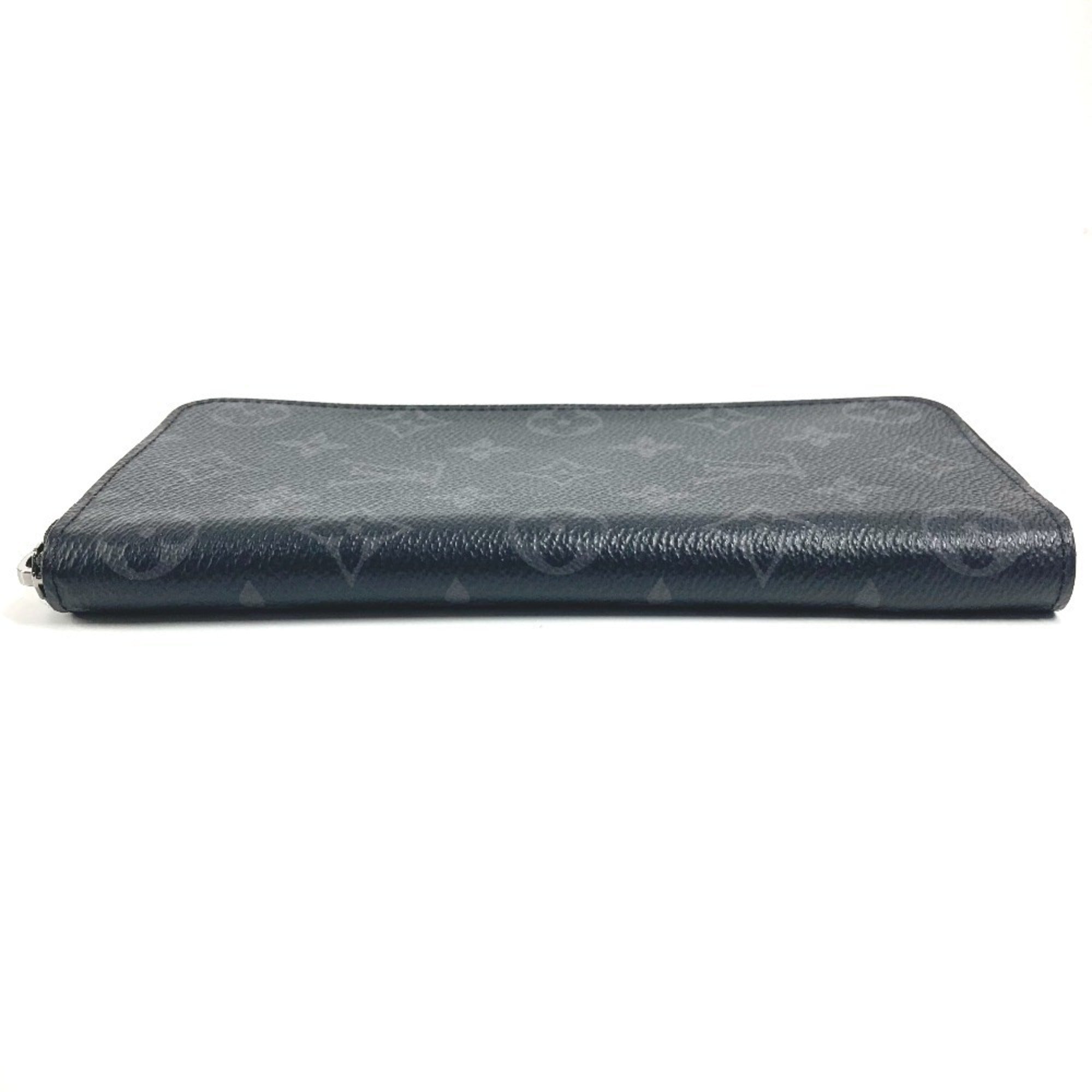 Louis Vuitton Black Monogram Eclipse Canvas Long Wallet (Bi-Fold) (Pre-Owned)