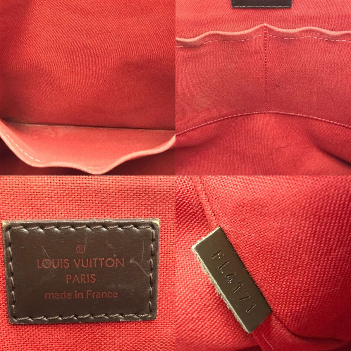 Louis Vuitton Brown Damier Canvas Tote Bag (Pre-Owned)