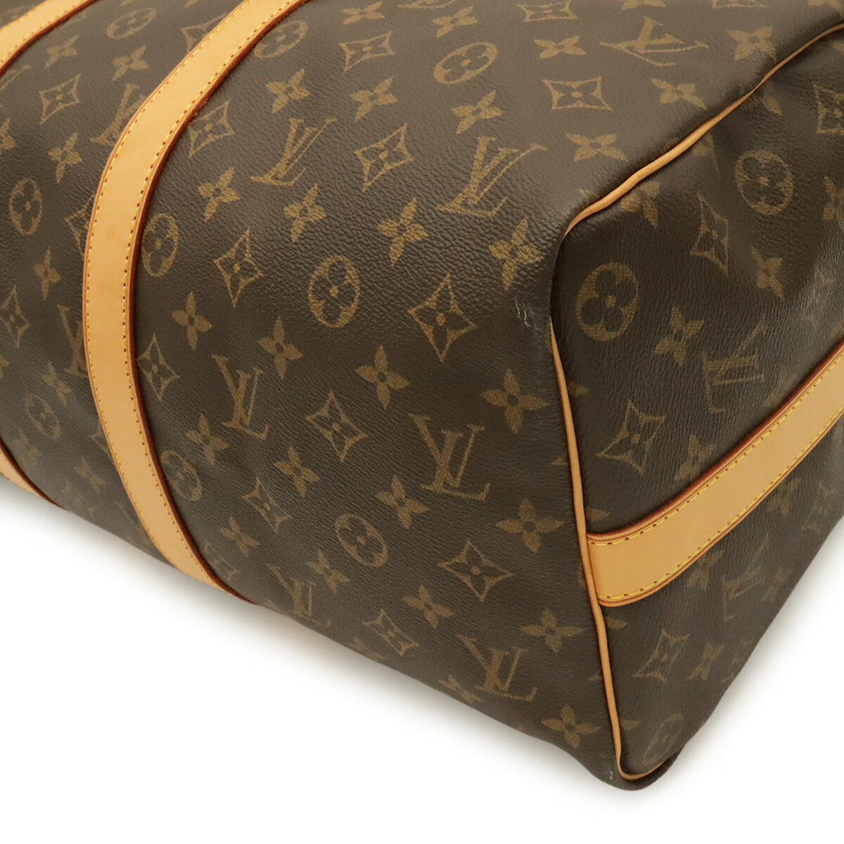 Louis Vuitton Brown Monogram Monogram Boston Bag Handbag Shoulder Bag (Pre-Owned)