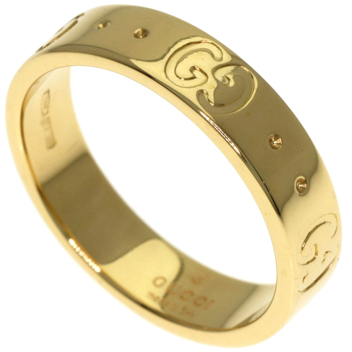 Gucci Yellow Gold (18K) Band Ring (Pre-Owned)
