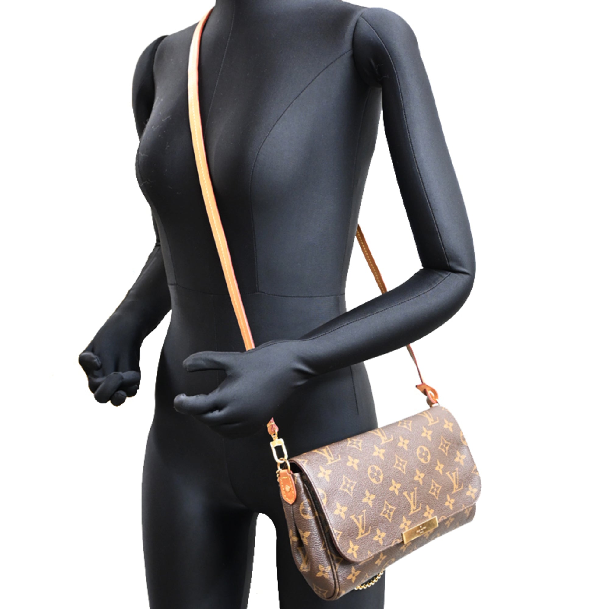 Louis Vuitton Brown Monogram Shoulder Bag (Pre-Owned)