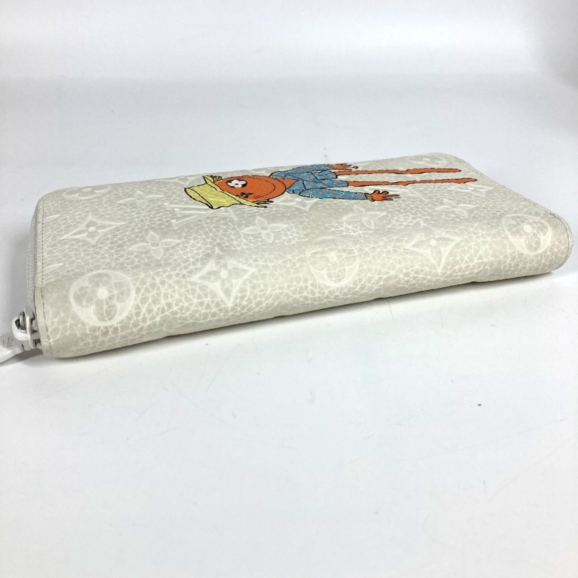 Louis Vuitton Monogram Multi-Color White Monogram Long Wallet (Bi-Fold) (Pre-Owned)
