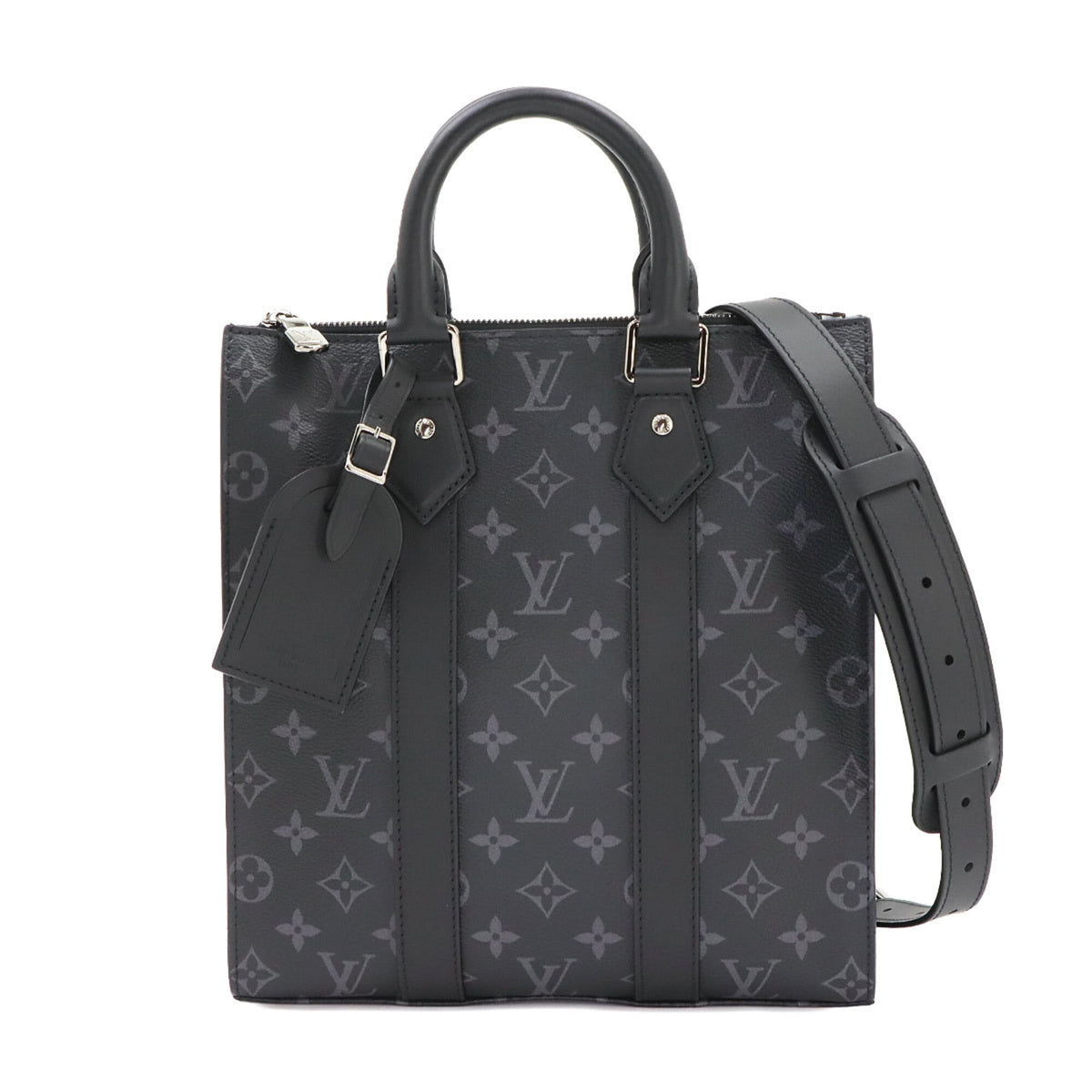 Louis Vuitton Black Monogram Eclipse Monogram Eclipse Handbag Tote Bag (Pre-Owned)