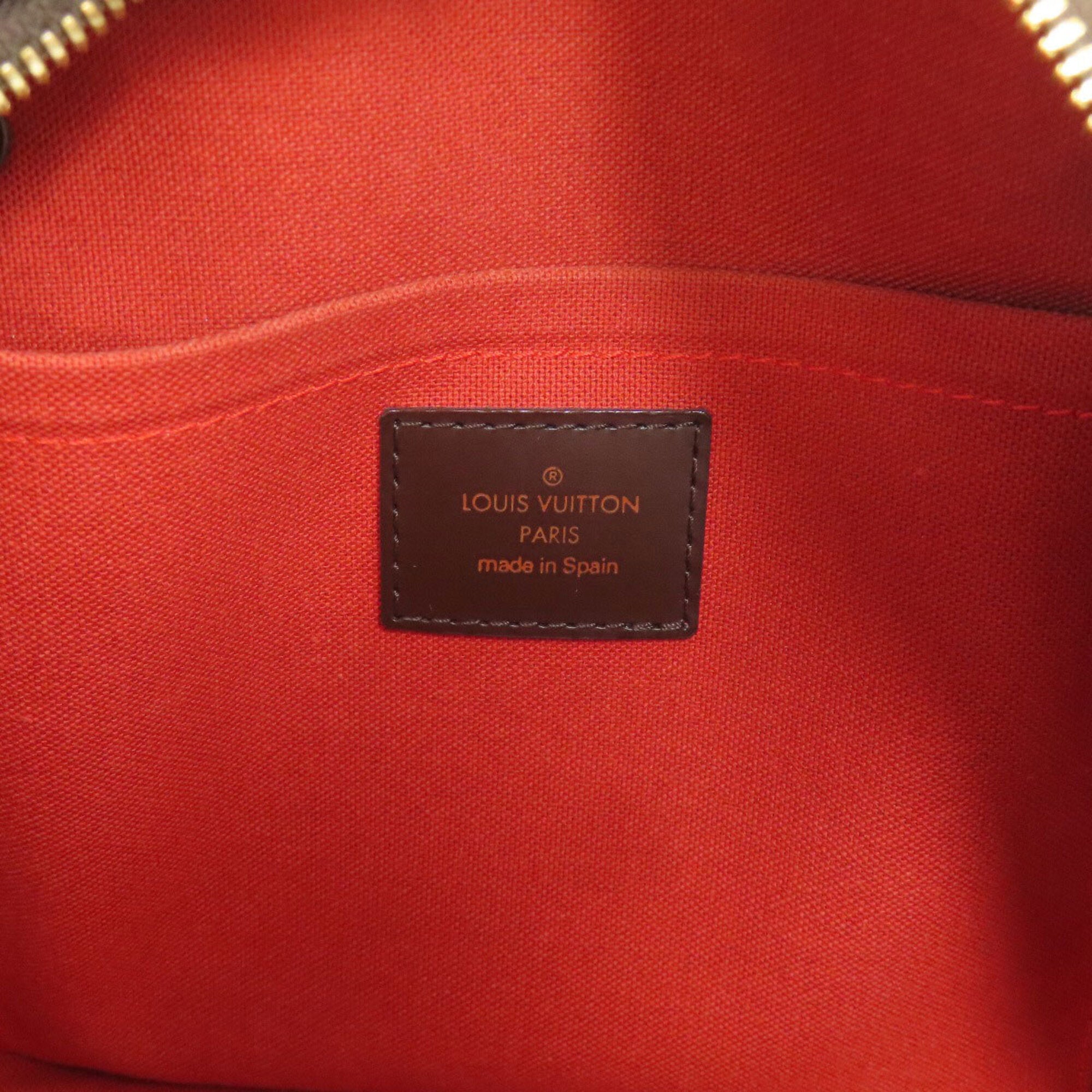 Louis Vuitton Damier Damier Canvas Ebene Damier Canvas Handbag (Pre-Owned)