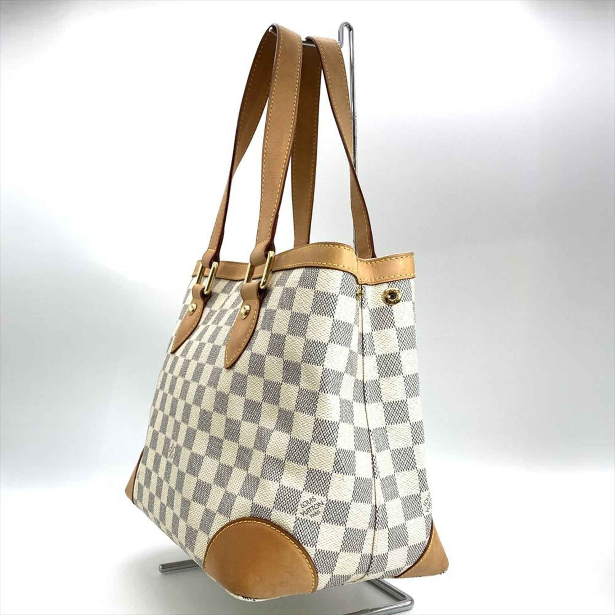Louis Vuitton Damier Azur White Damier Azur Tote Bag (Pre-Owned)