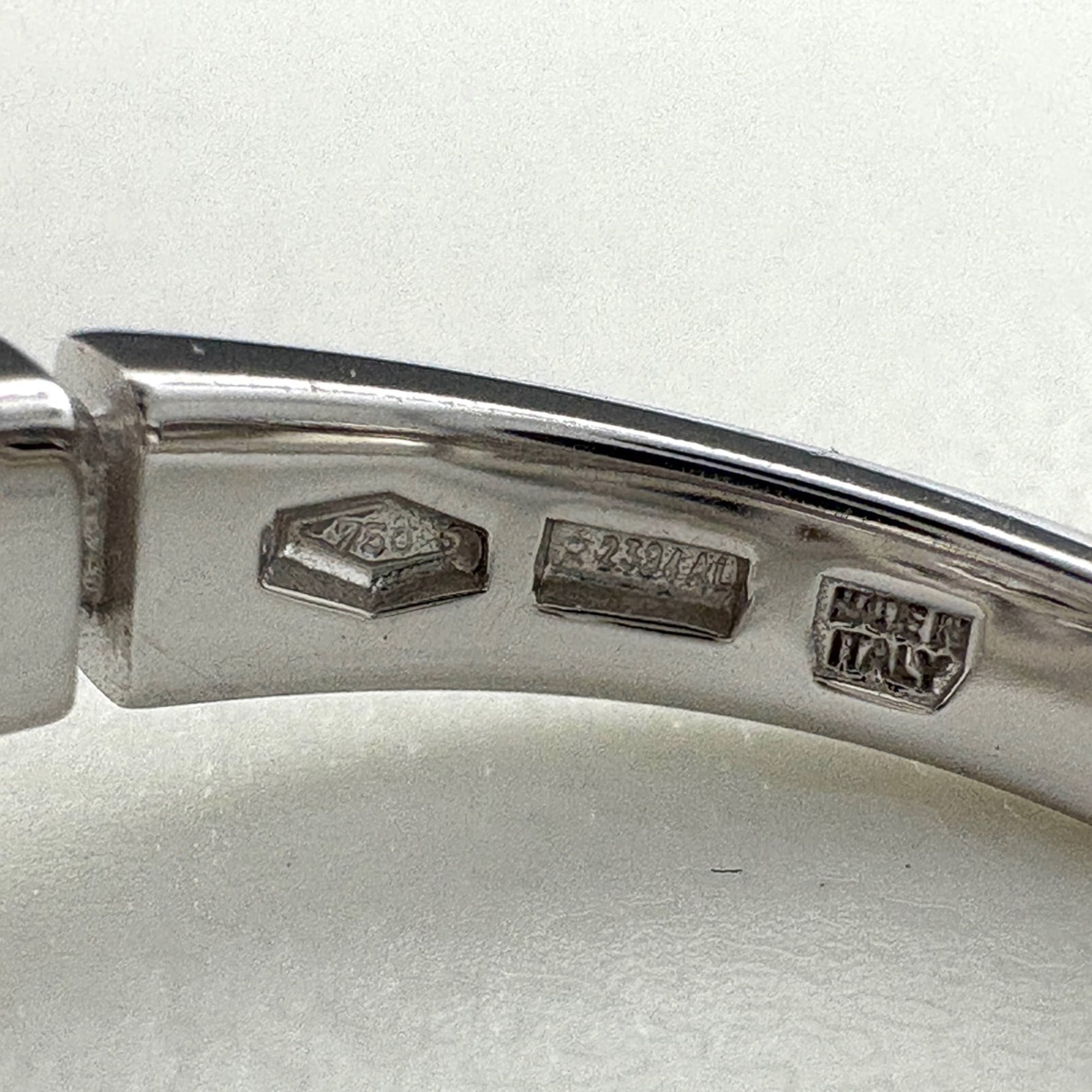 Bvlgari White Gold Band Ring (Pre-Owned)