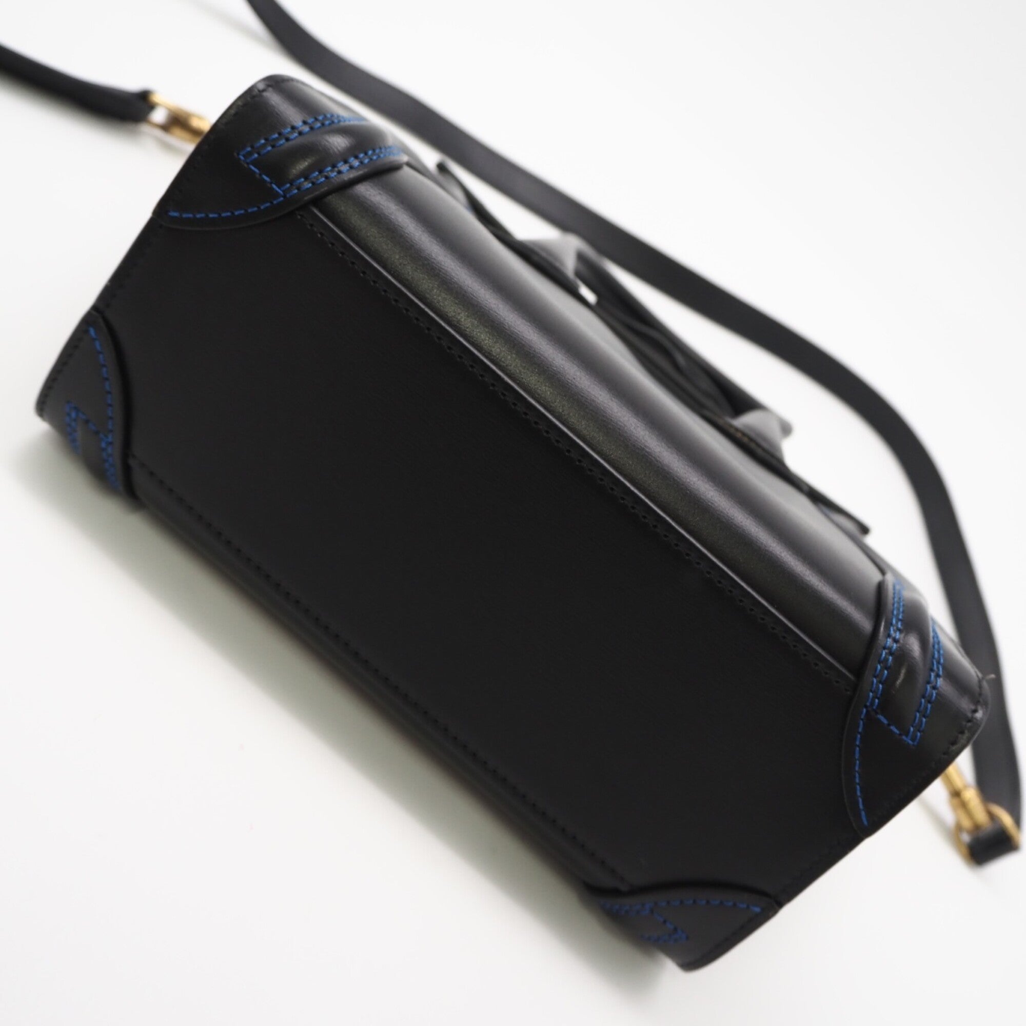 Celine Black Multi-Color Leather Handbag (Pre-Owned)