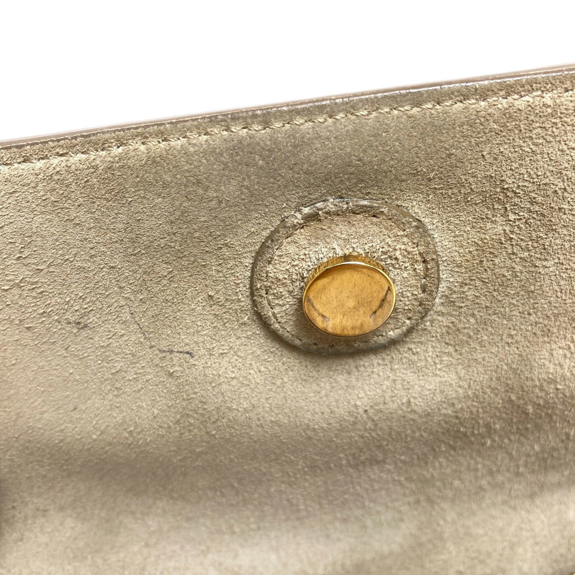 Celine Beige Leather Handbag (Pre-Owned)