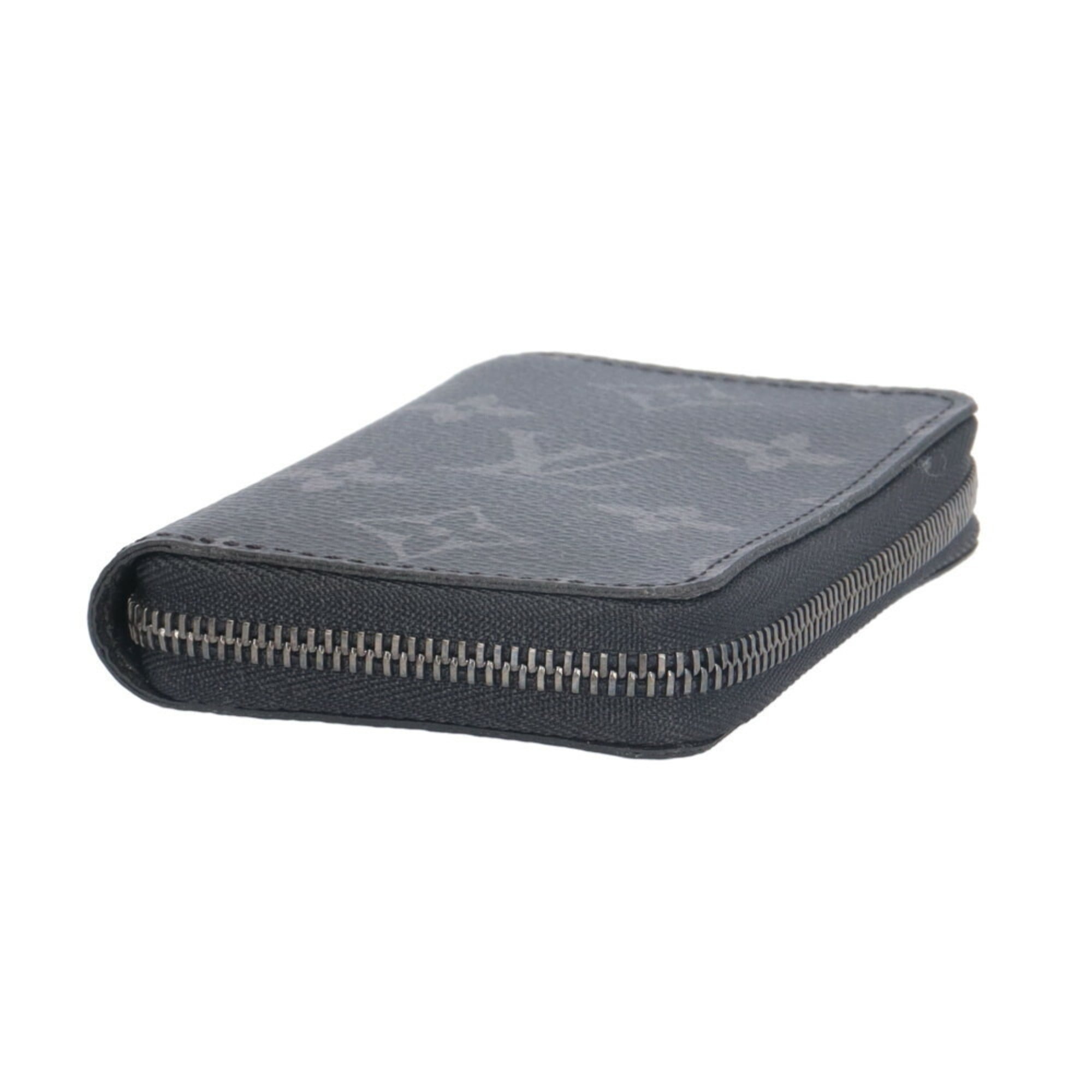 Louis Vuitton Black Monogram Eclipse Monogram Eclipse Coin Purse/Coin Case (Pre-Owned)