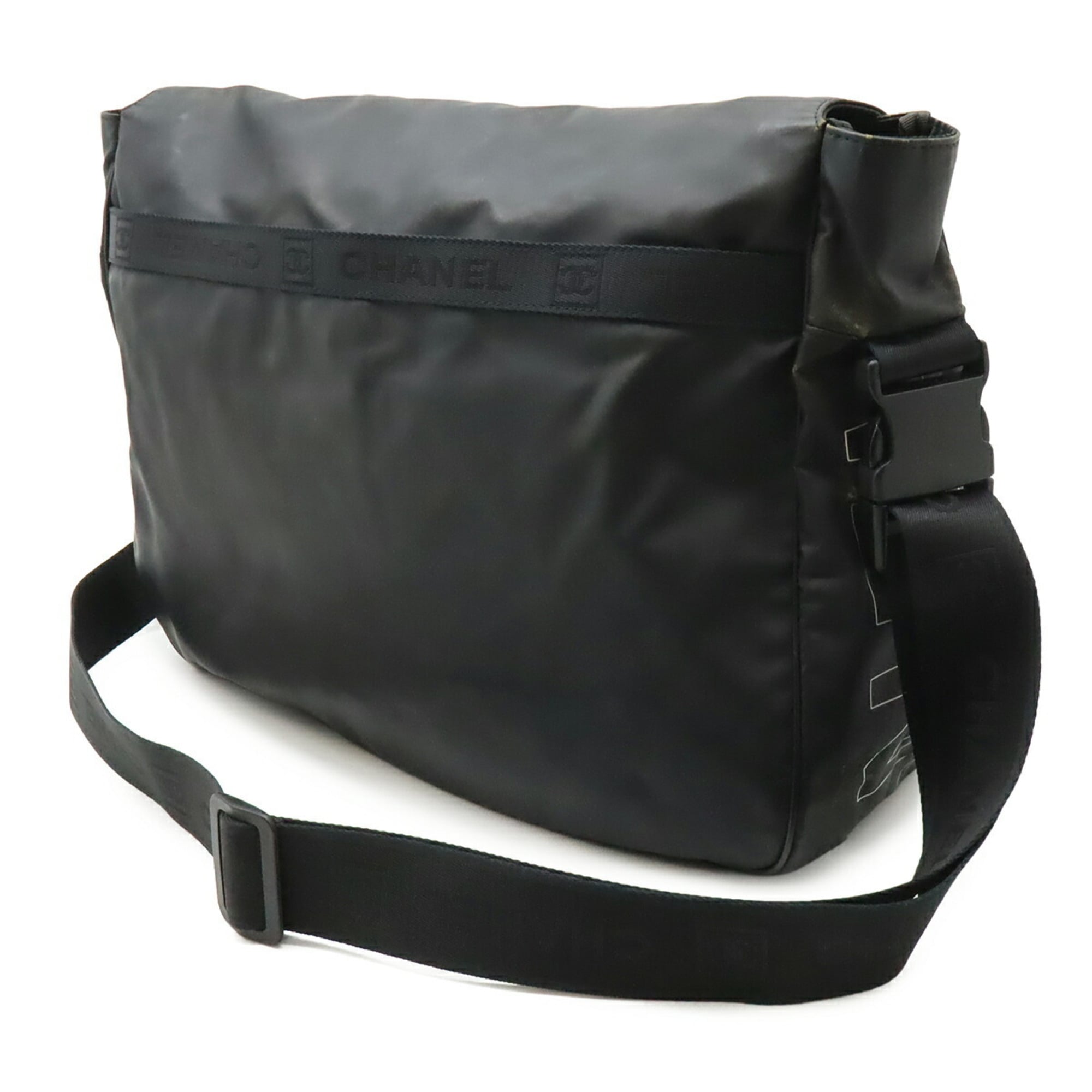 Chanel Sport Black Handbag Shoulder Bag (Pre-Owned)