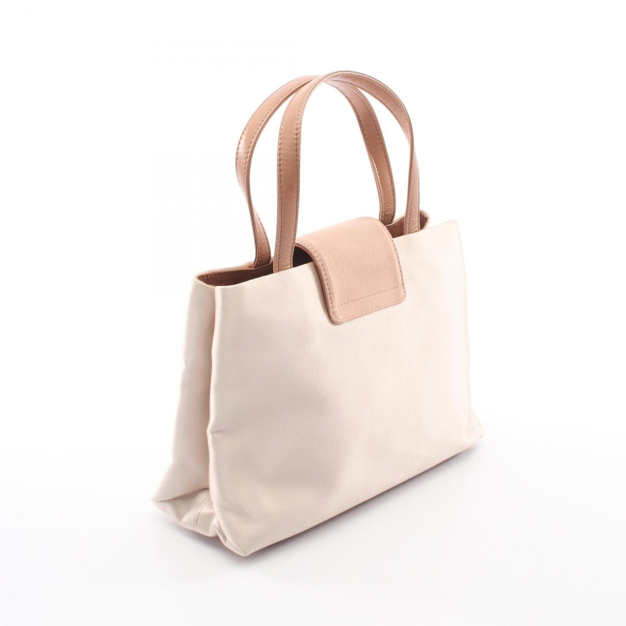 Bvlgari Pink Fabric Leather Handbag (Pre-Owned)