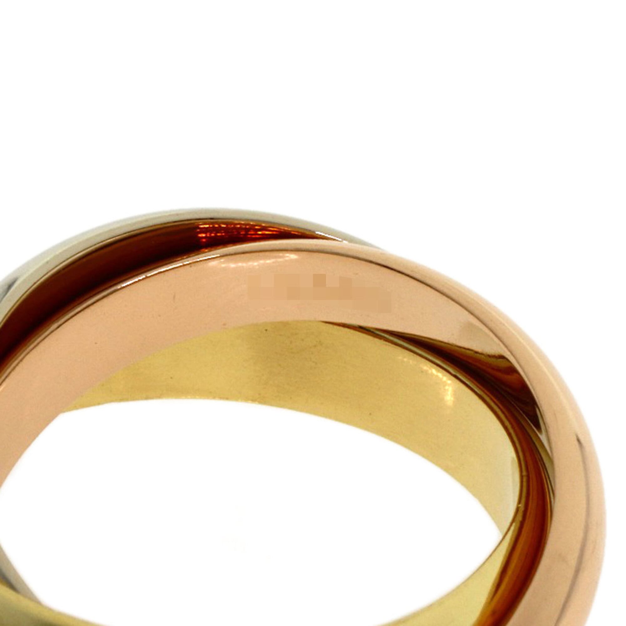 Cartier Trinity Yellow Gold (18K) Pink Gold (18K) White Gold (18K) Band Ring (Pre-Owned)