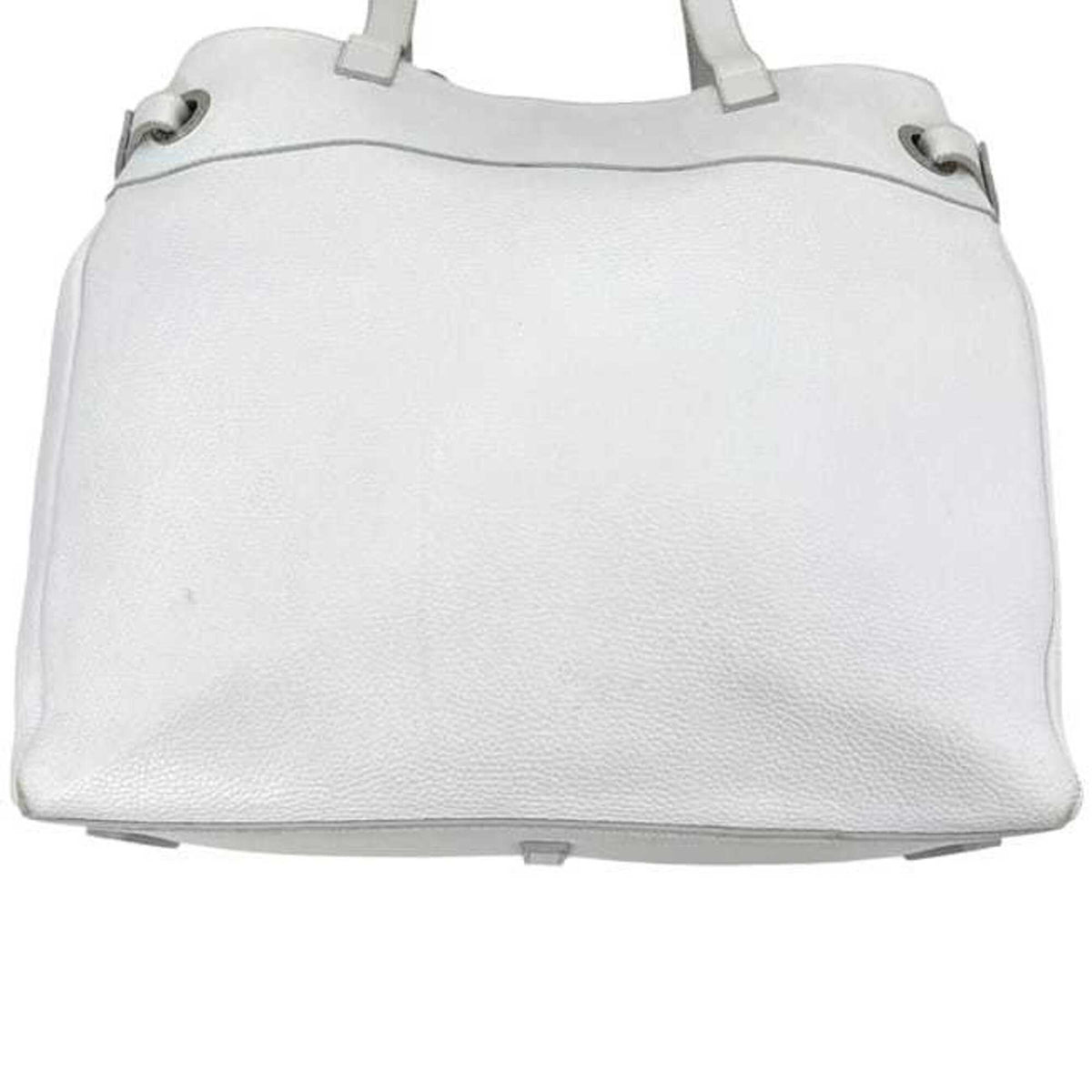 Loewe White Leather Tote Bag (Pre-Owned)