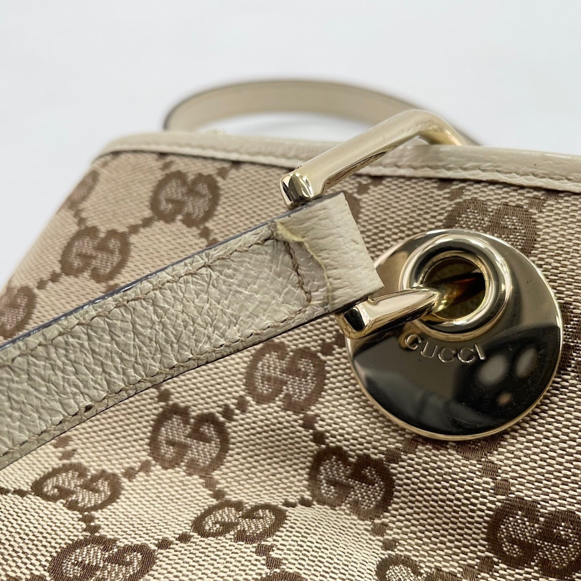 Gucci Beige Handbag (Pre-Owned)