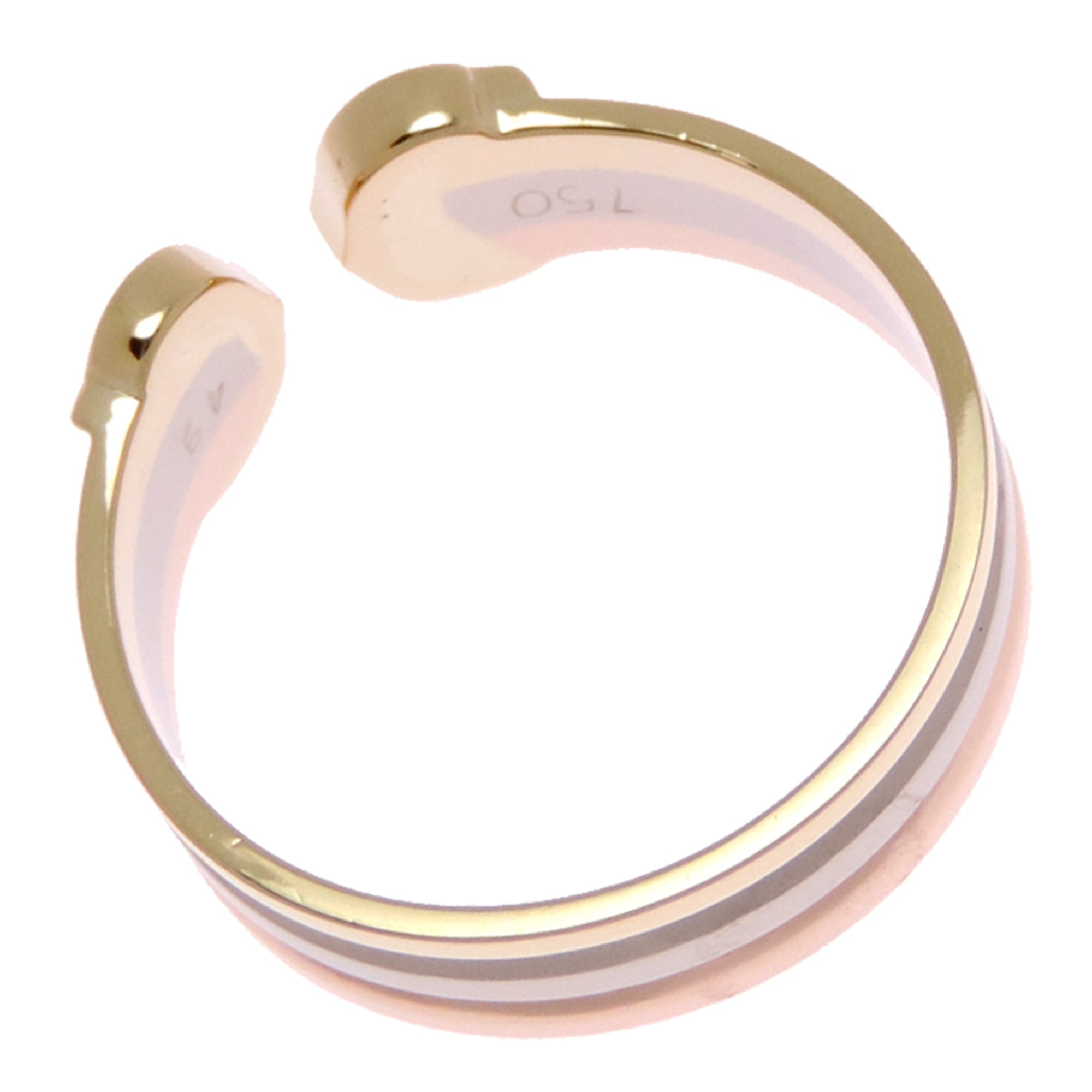Cartier Yellow Gold (18K) Pink Gold (18K) White Gold (18K) Band Ring (Pre-Owned)