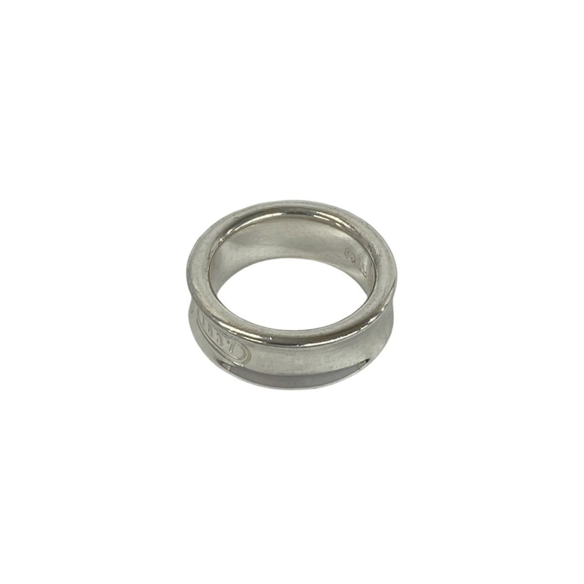 Tiffany Silver Silver 925 Band Ring (Pre-Owned)