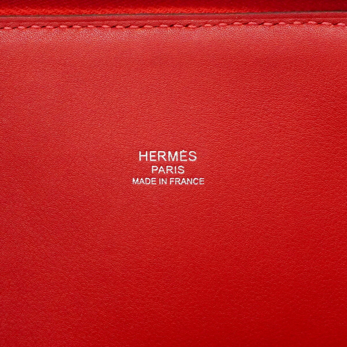 Hermes Rouge Vif Handbag (Pre-Owned)