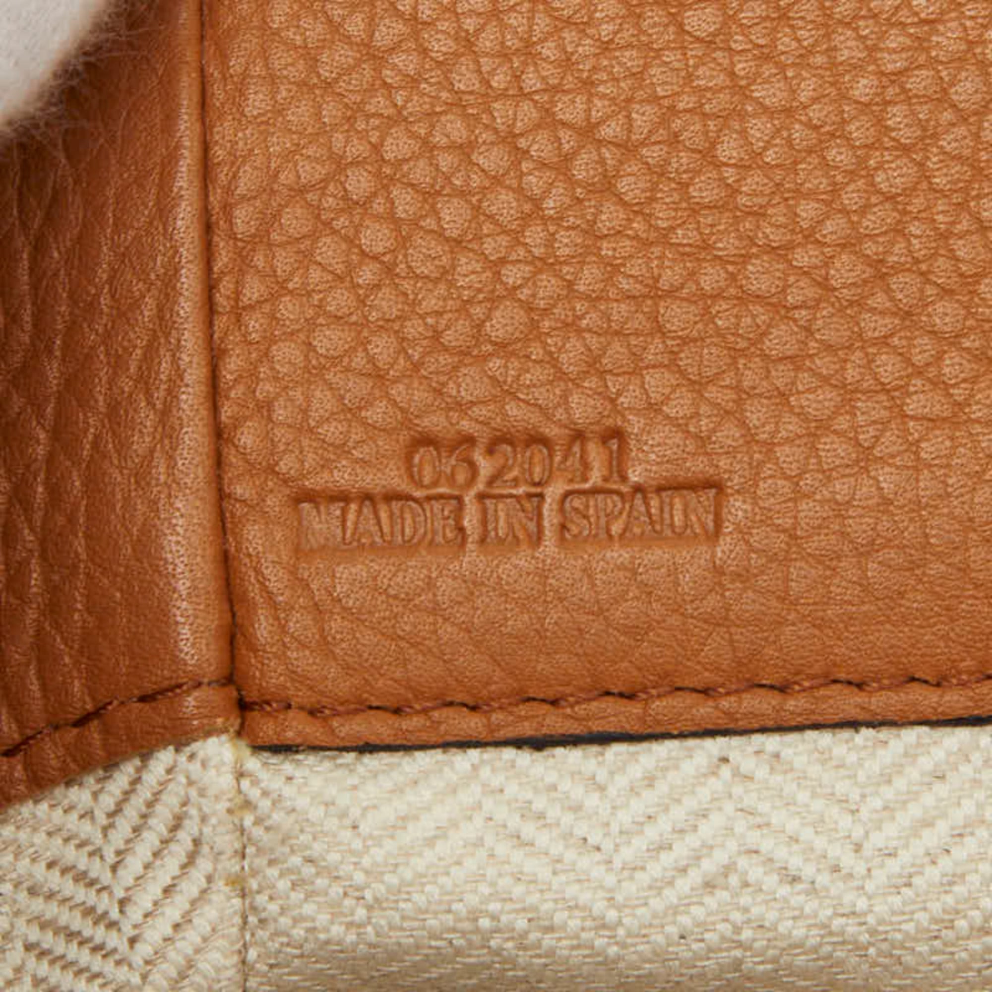 Loewe Hammock Brown Leather Handbag Shoulder Bag (Pre-Owned)