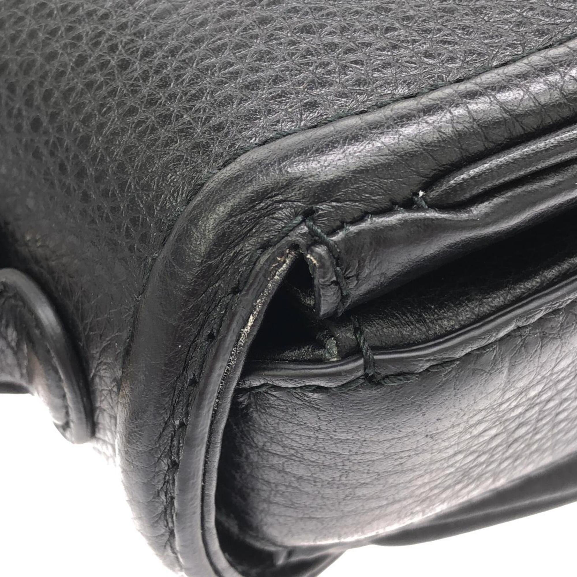 Gucci Black Leather Handbag (Pre-Owned)