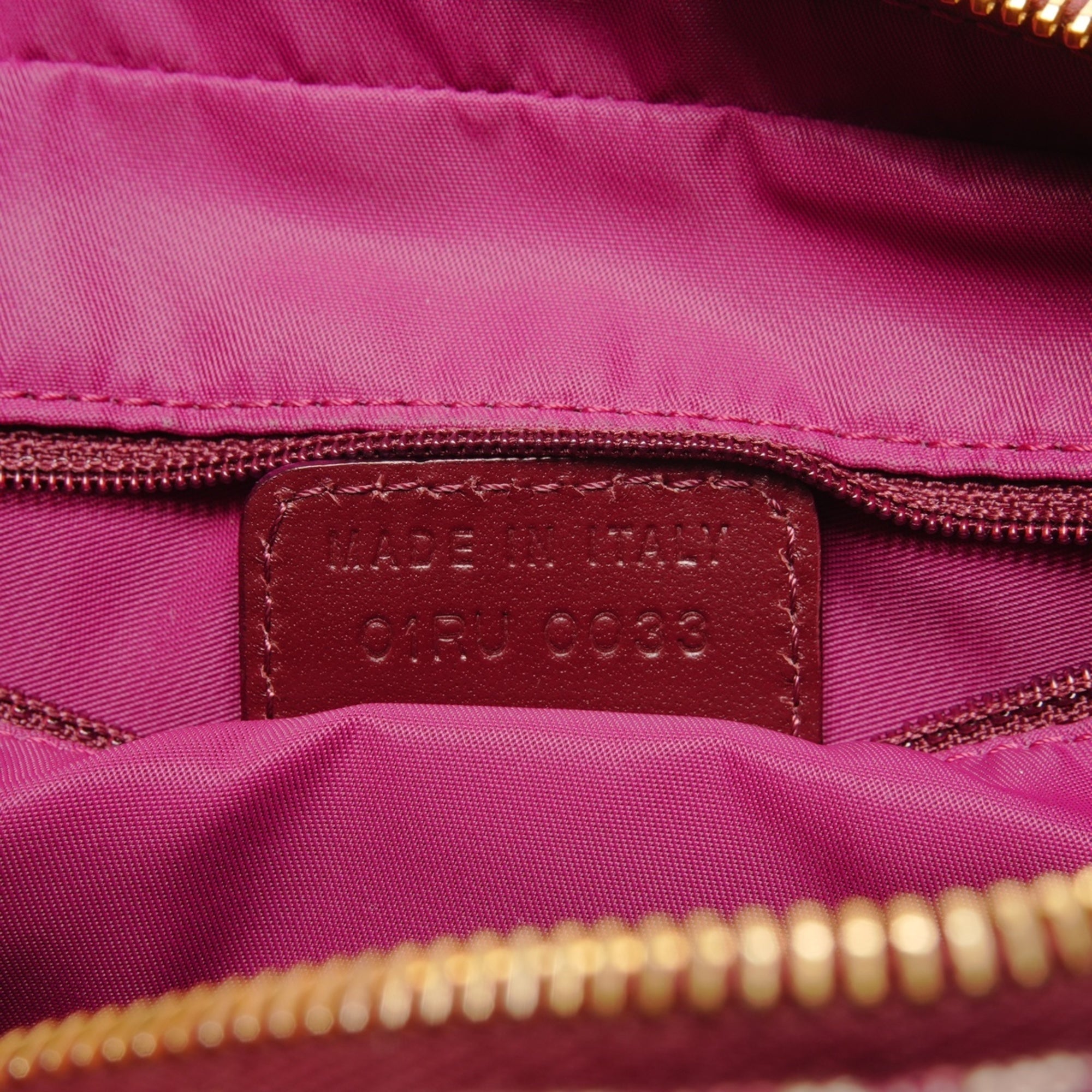 Christian Dior Red Color Shoulder Bag (Pre-Owned)