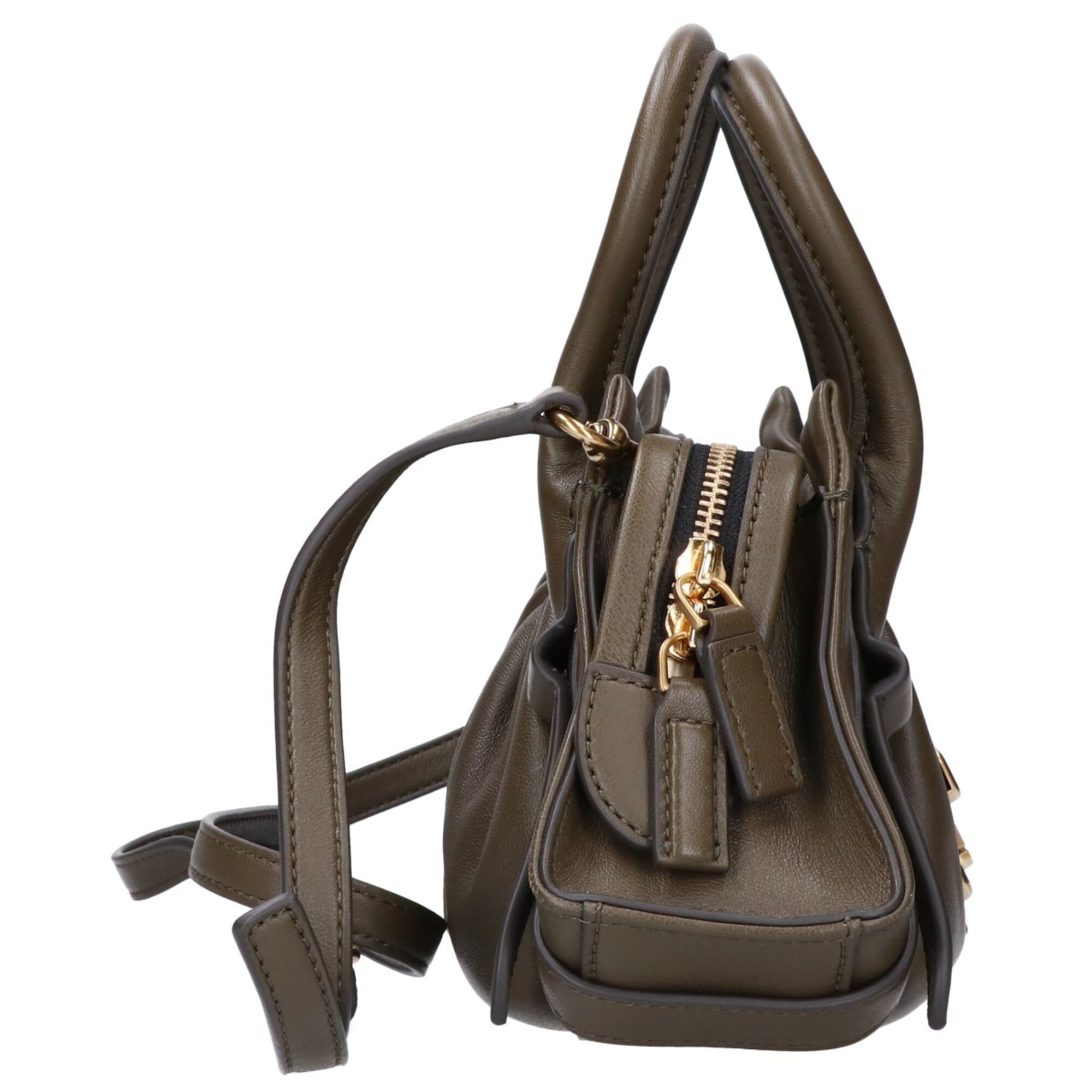 Marc Jacobs Khaki Leather Handbag (Pre-Owned)