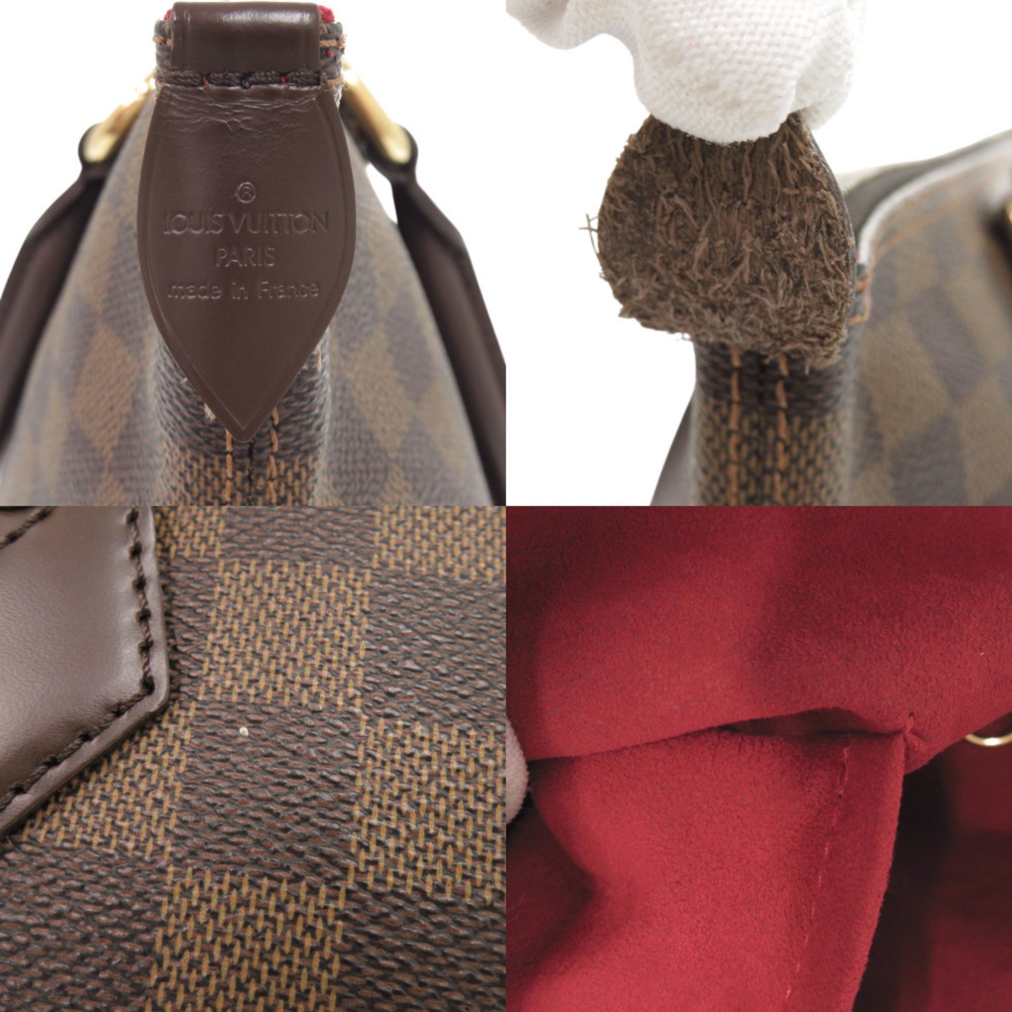 Louis Vuitton Brown Damier Canvas Tote Bag (Pre-Owned)