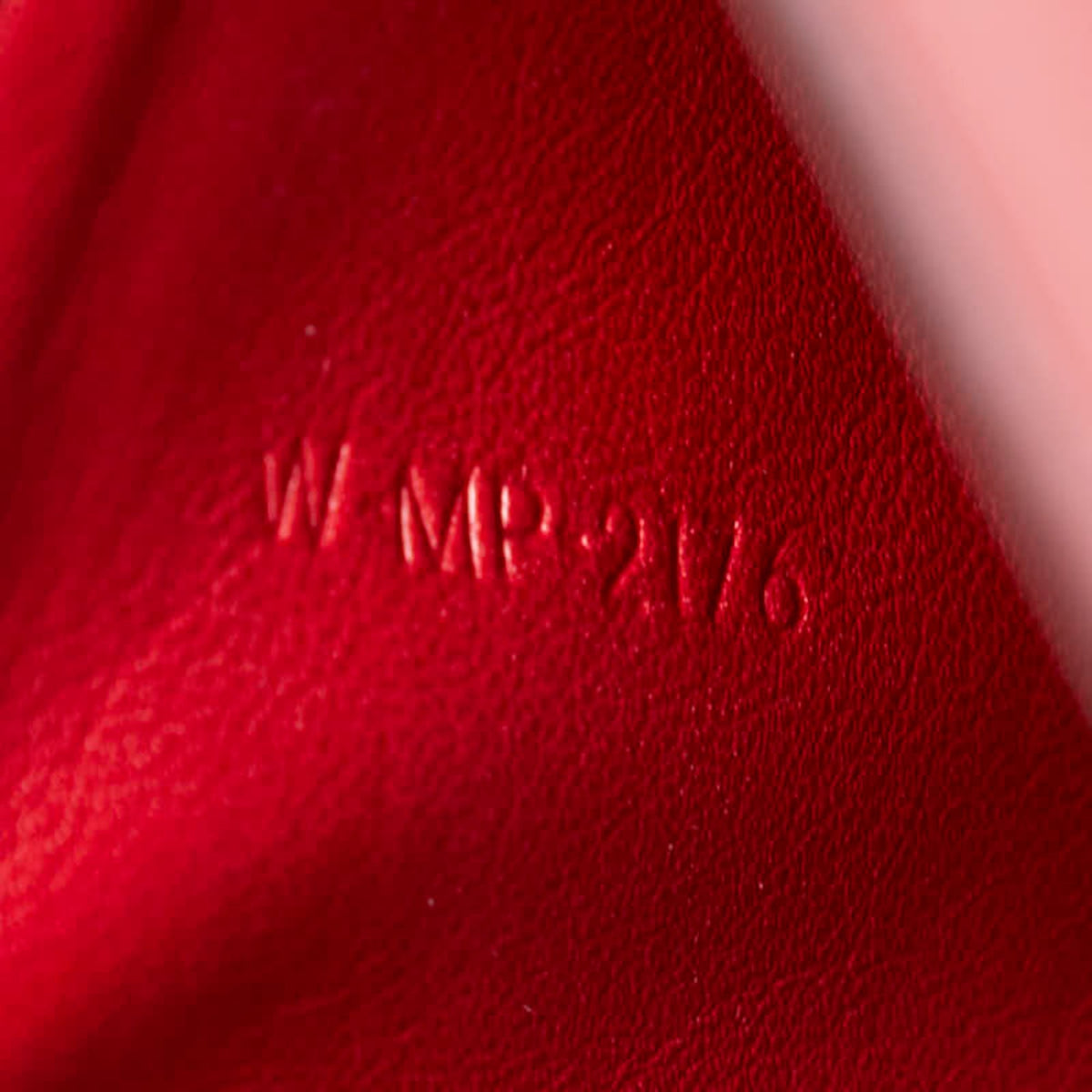 Celine Red Color Leather Handbag Shoulder Bag (Pre-Owned)