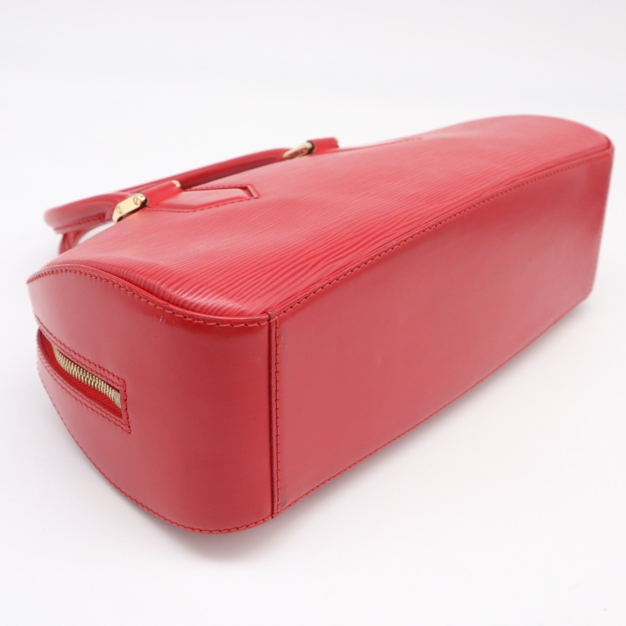 Louis Vuitton Epi Castilian Red Leather Handbag (Pre-Owned)