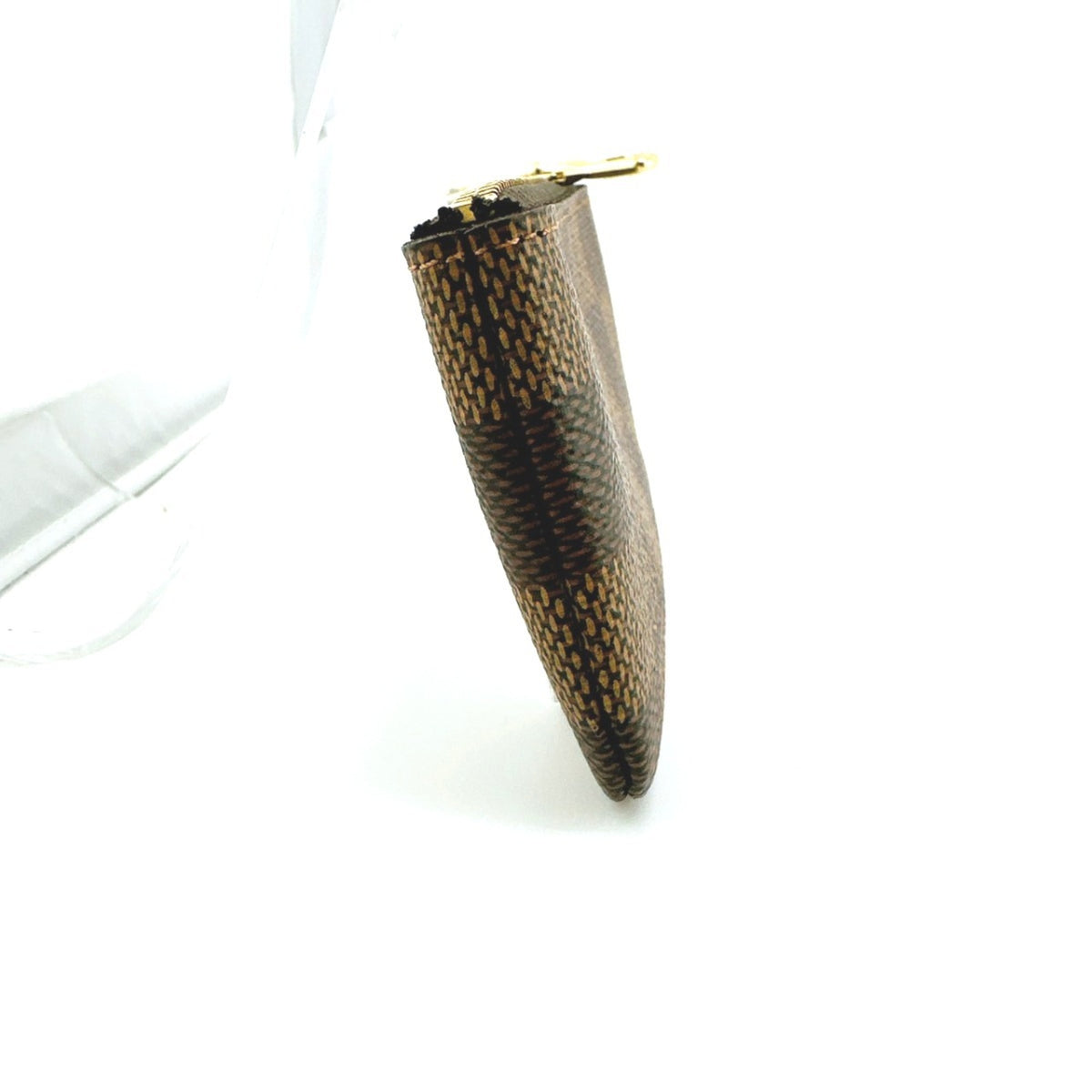 Louis Vuitton Damier Brown Damier Canvas Damier Canvas Coin Purse/Coin Case (Pre-Owned)