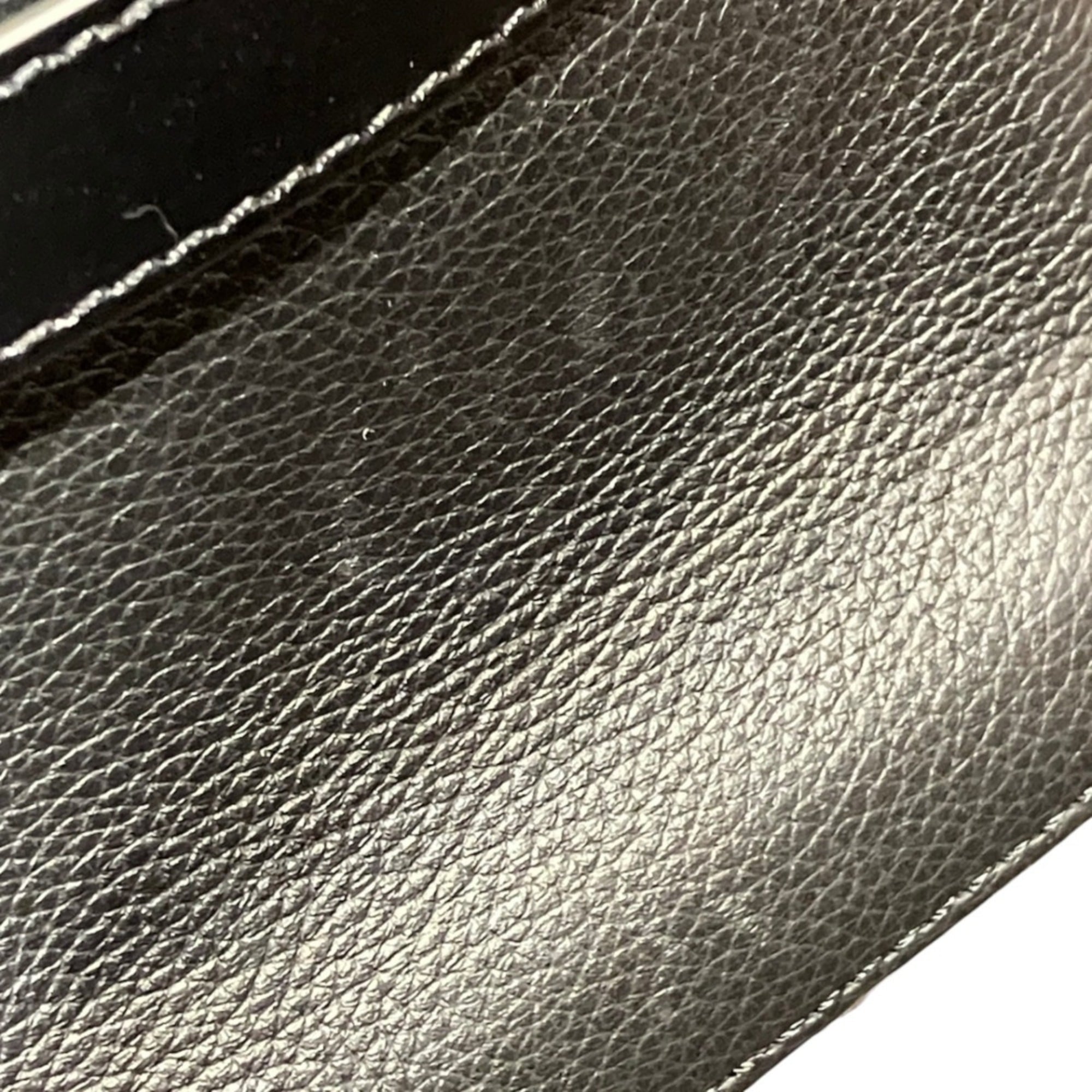 Christian Louboutin Black Leather Shoulder Bag (Pre-Owned)
