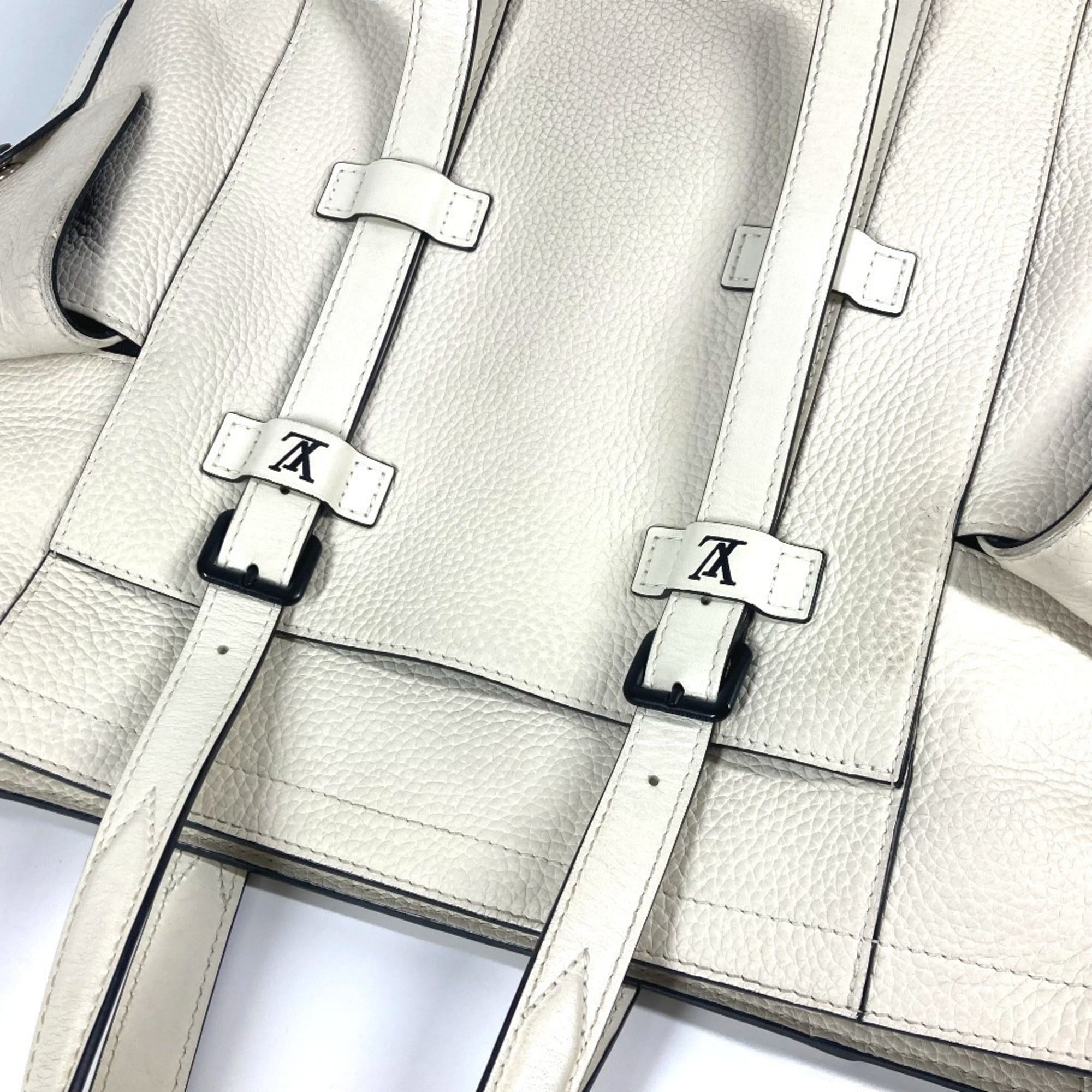 Louis Vuitton Blanc Galle Monogram White Monogram Shoulder Bag Tote Bag (Pre-Owned)