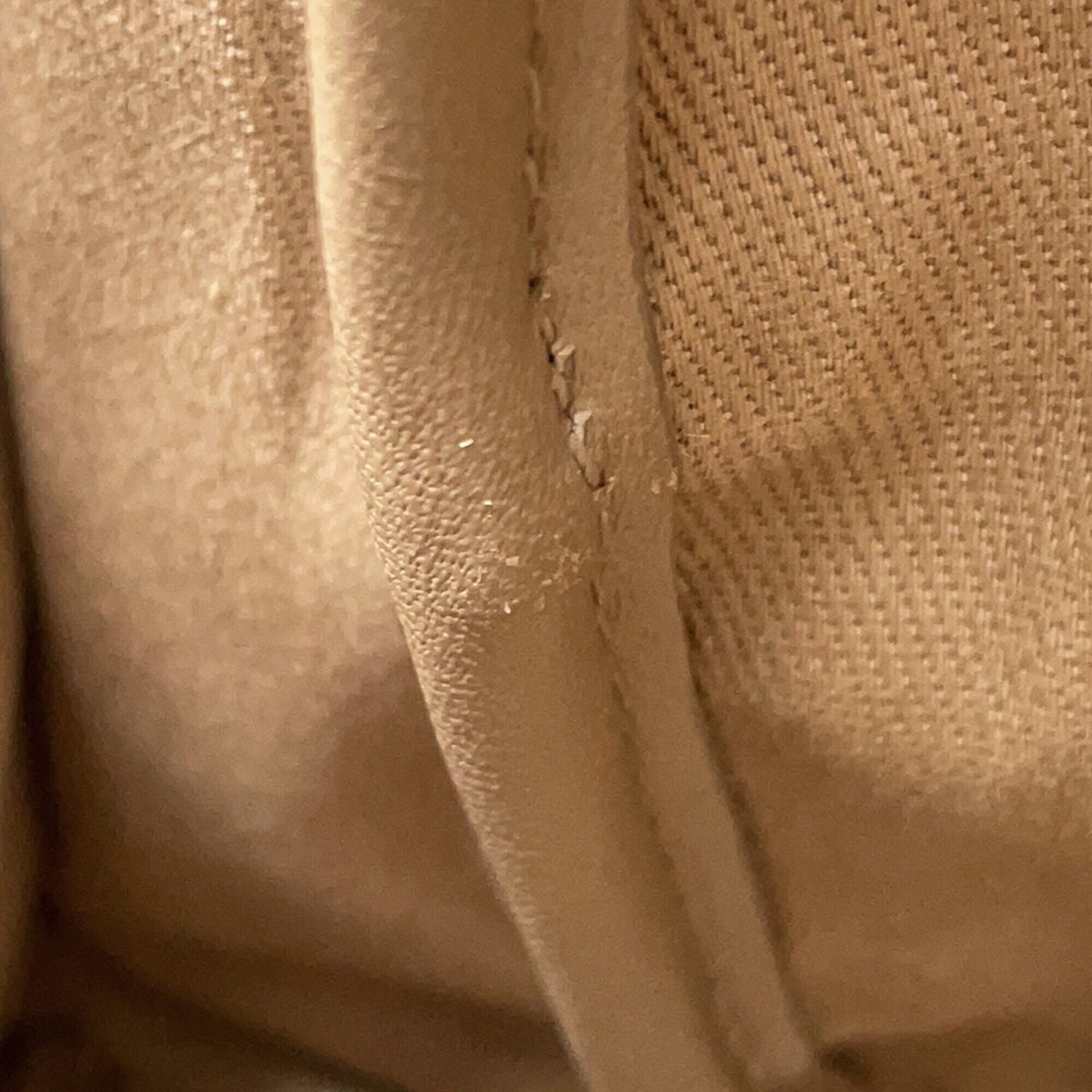 Salvatore Ferragamo Beige Fabric Handbag Tote Bag (Pre-Owned)