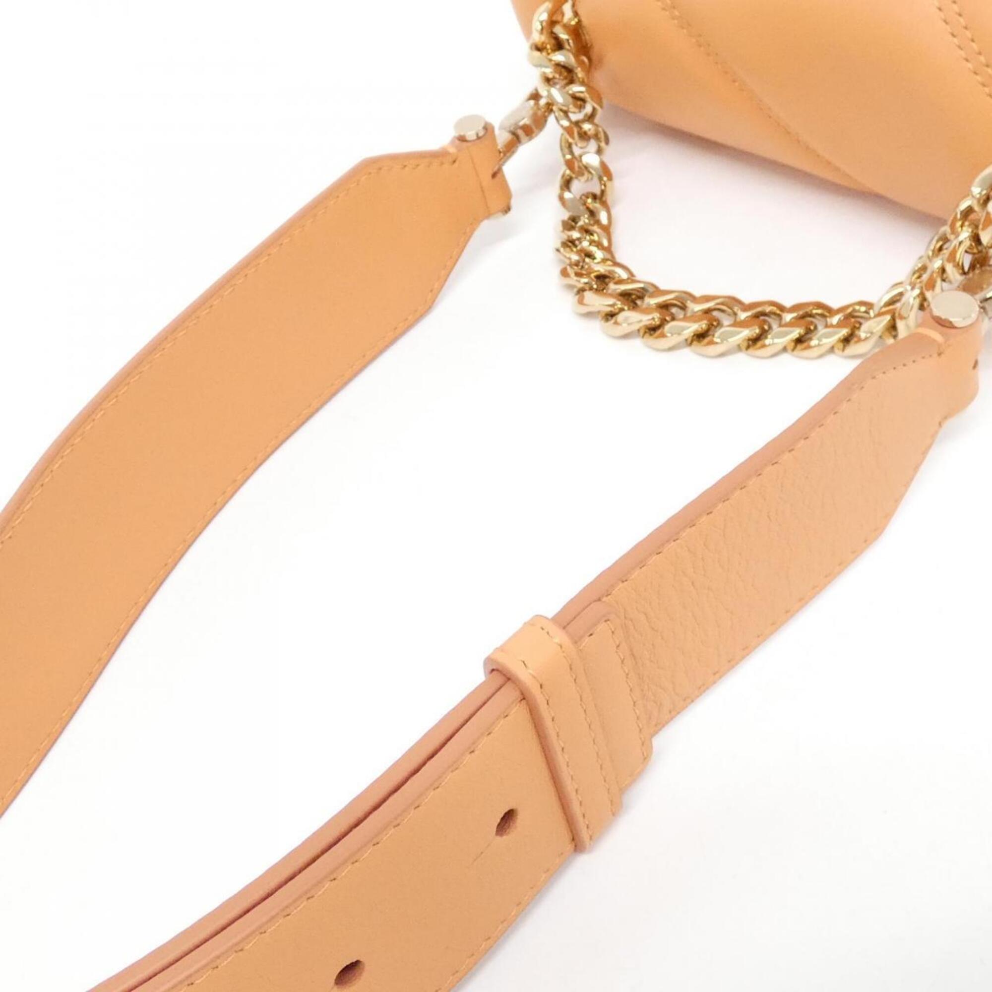 Bvlgari Orange Leather Handbag (Pre-Owned)