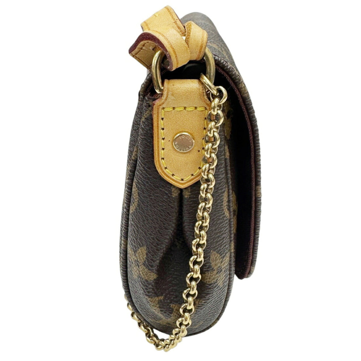 Louis Vuitton Brown Monogram Shoulder Bag (Pre-Owned)