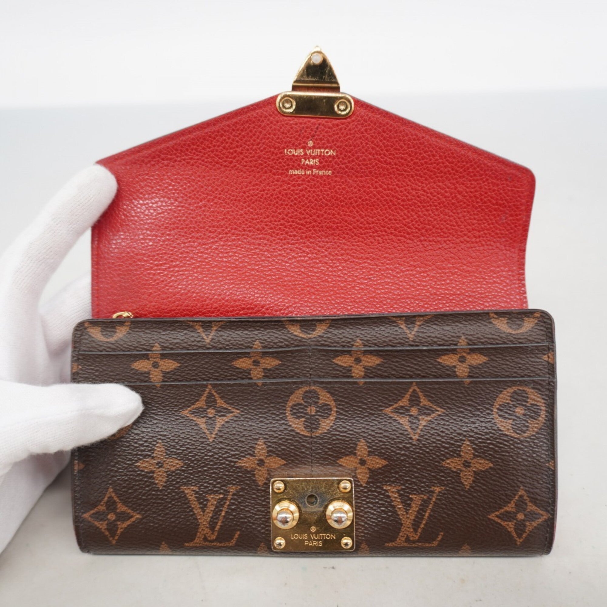 Louis Vuitton Cerise Long Wallet (Bi-Fold) (Pre-Owned)