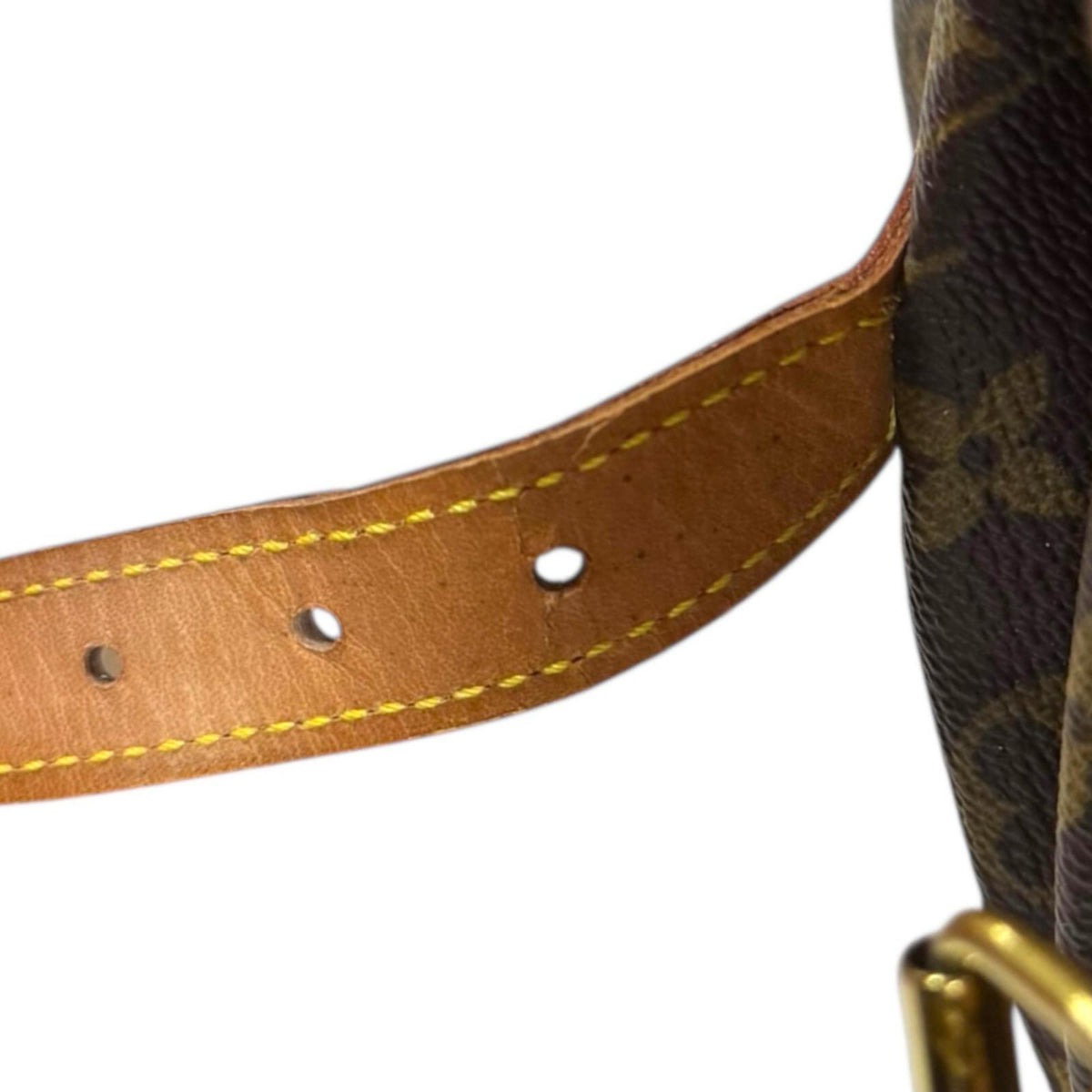 Louis Vuitton Brown Monogram Shoulder Bag (Pre-Owned)