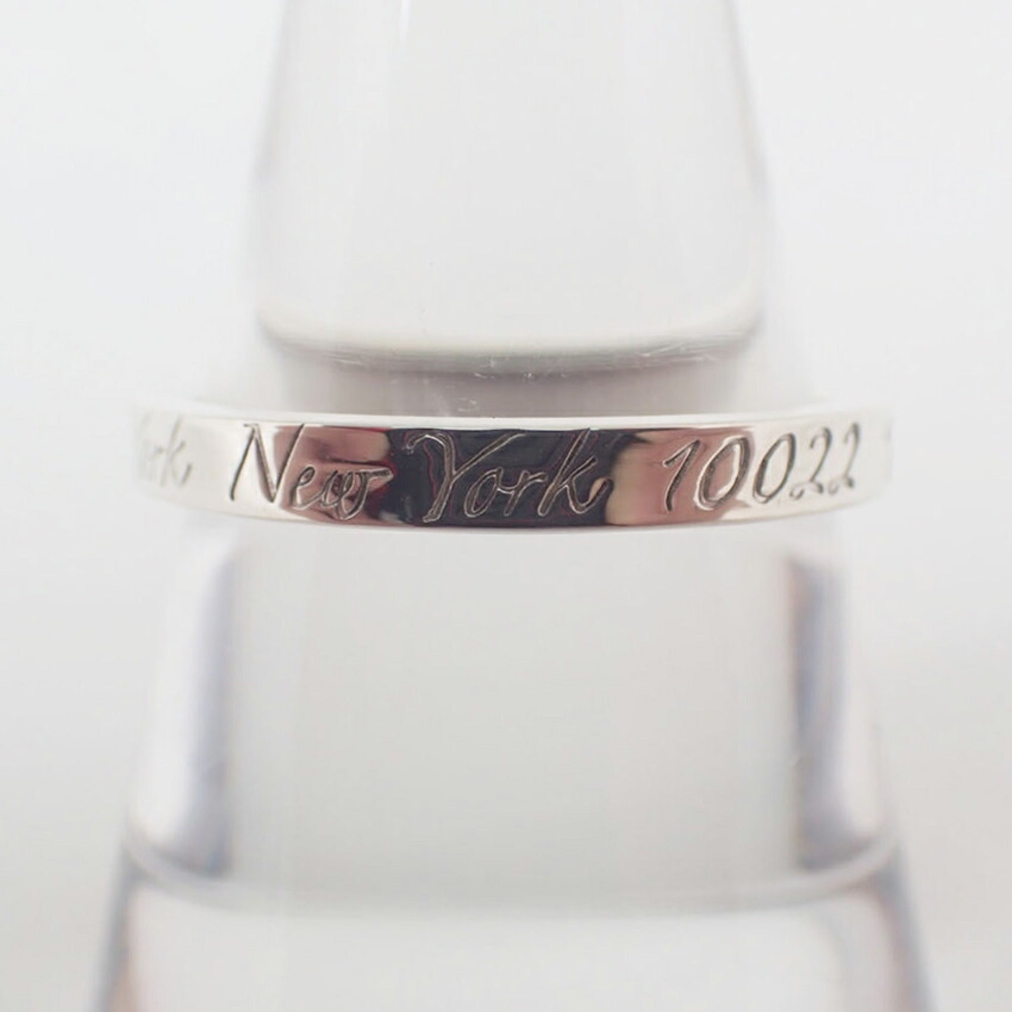 Tiffany Sterling Silver 925 Band Ring (Pre-Owned)