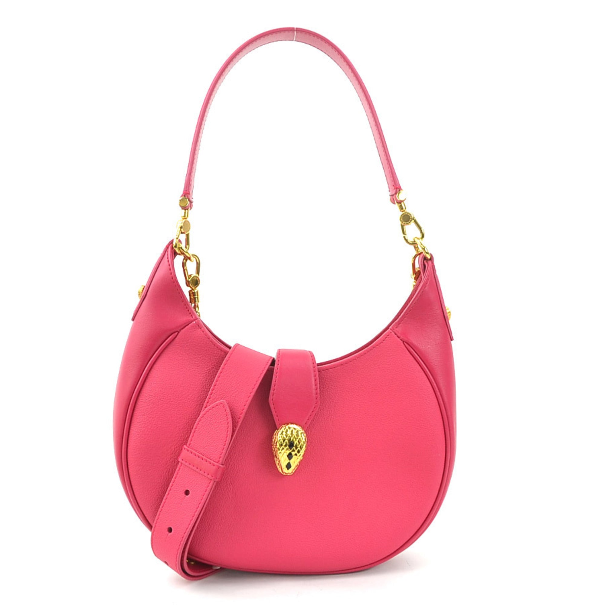 Bvlgari Leather Shoulder Bag (Pre-Owned)