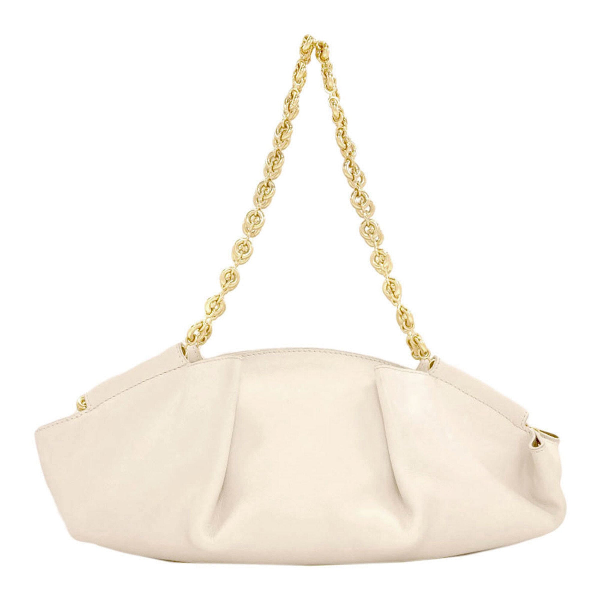 Loewe White Leather Handbag (Pre-Owned)