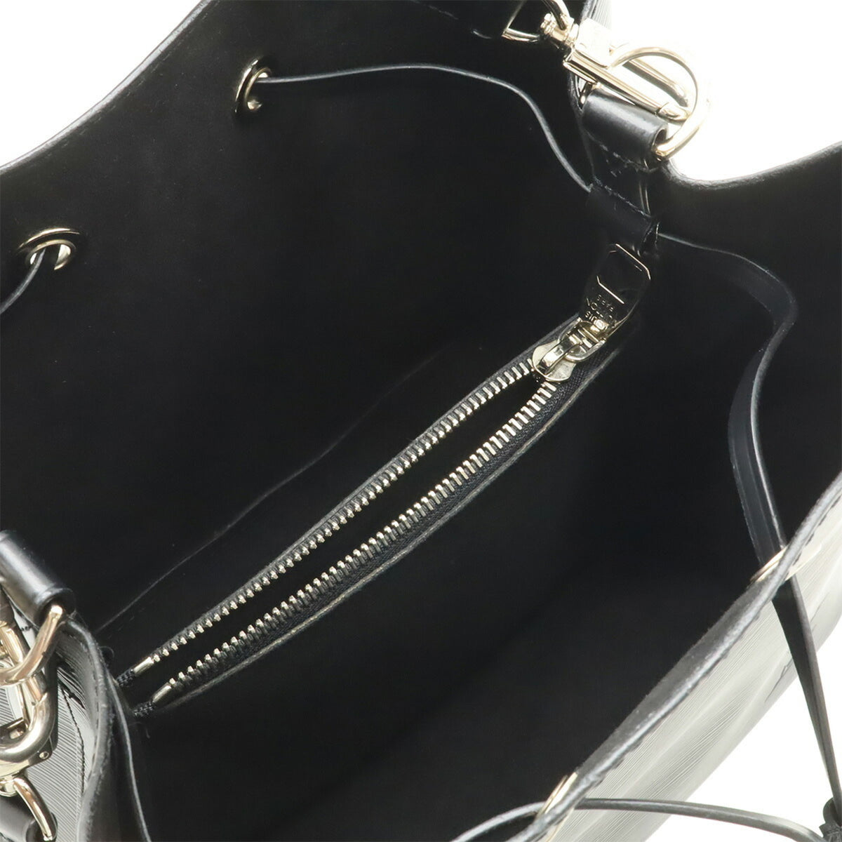 Louis Vuitton Black Noir Epi Leather Handbag Shoulder Bag (Pre-Owned)