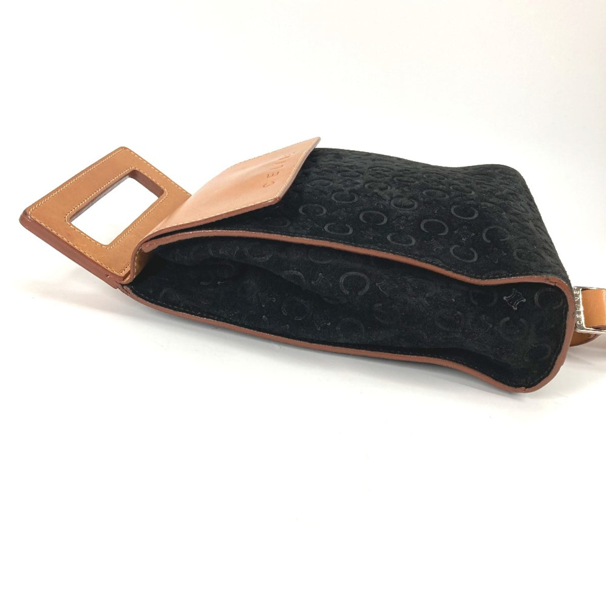 Celine Brown Leather Shoulder Bag (Pre-Owned)